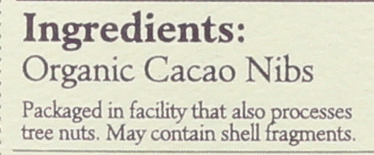 IMLAKESH ORGANICS NIBS CACAO ORG - Case of 6