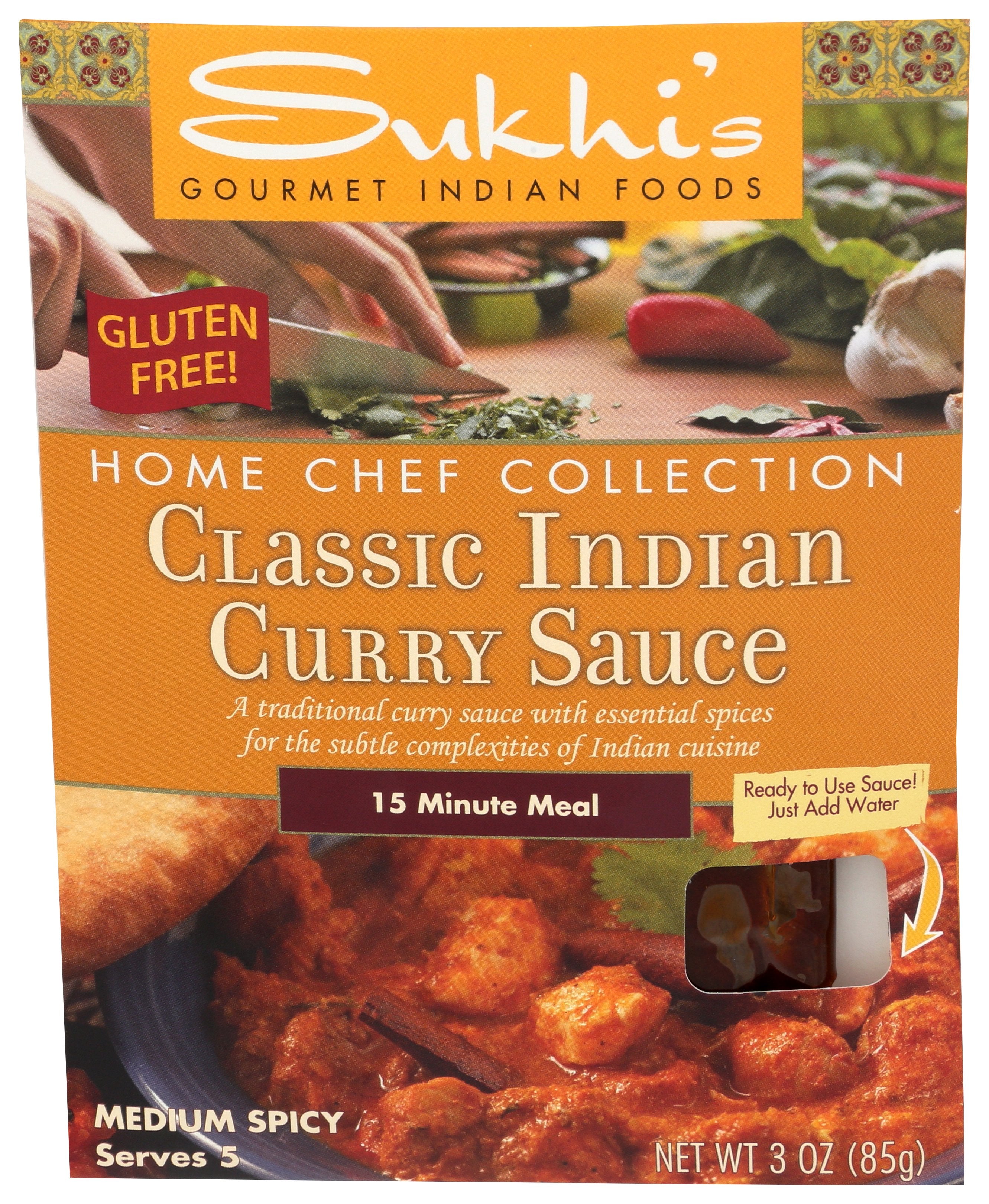 SUKHIS SAUCE CURRY CLASSIC - Case of 6