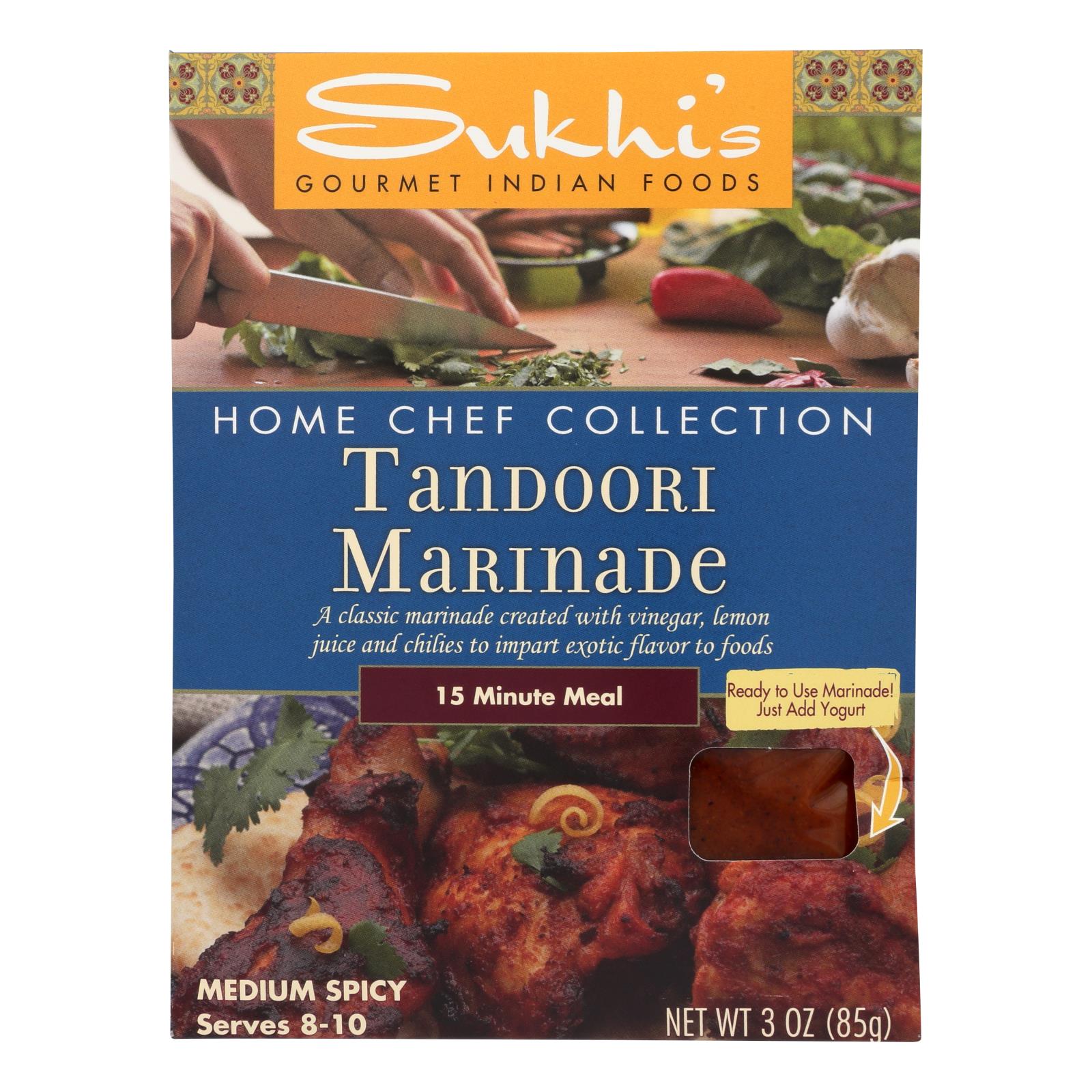 Sukhi's Tandoori Marinade - Case of 6 - 3 oz.