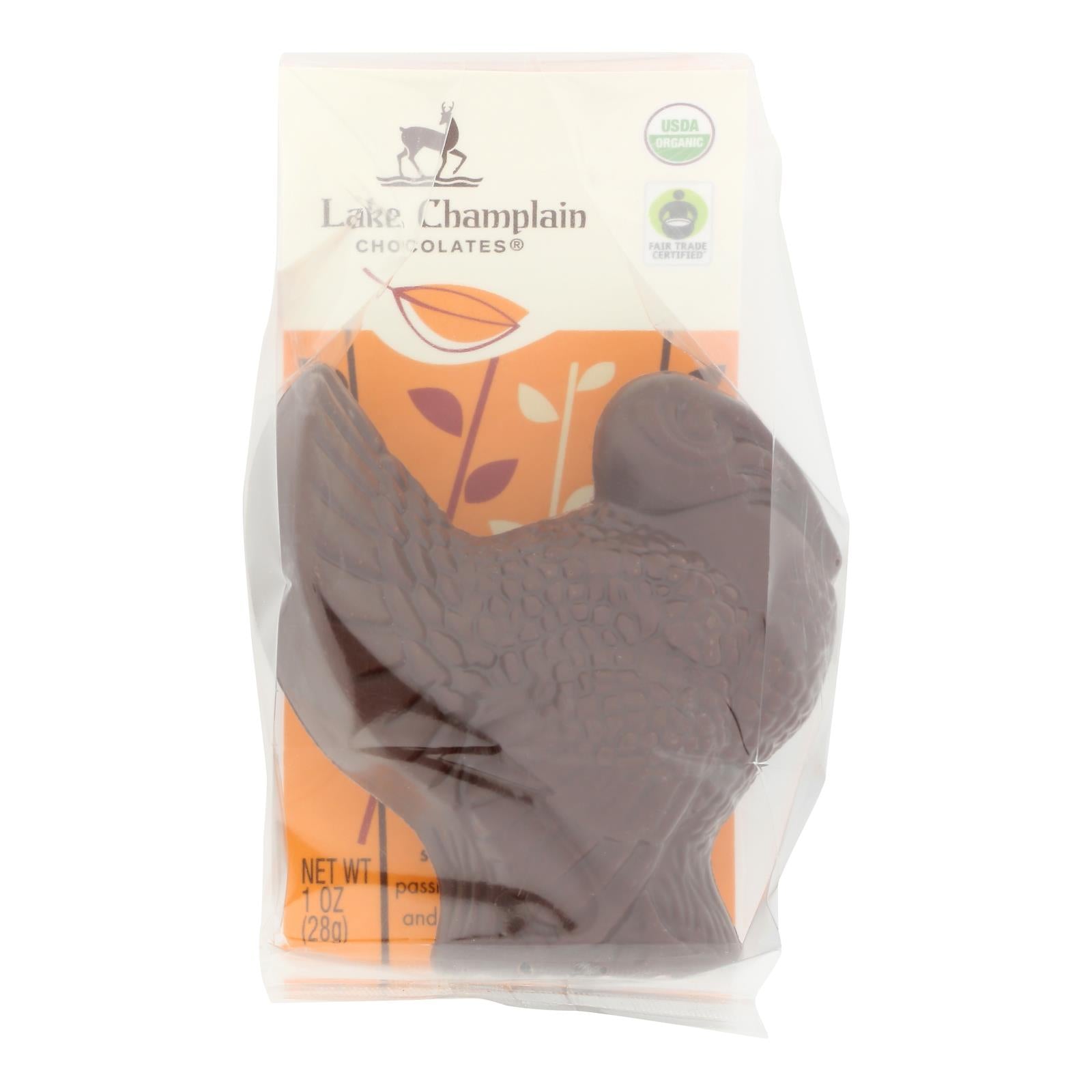 Lake Champlain Chocolates Chocolate Turkey - Case of 15 - 1 OZ