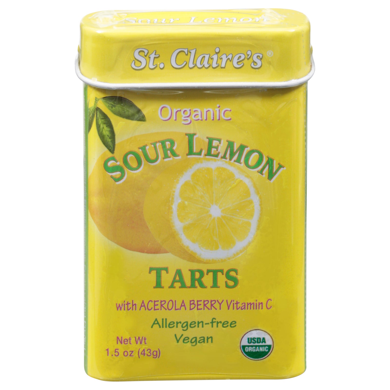 St Claire's - Cntr Dsp Og2 Sour Lemon - Cs Of 6-1.5 Oz