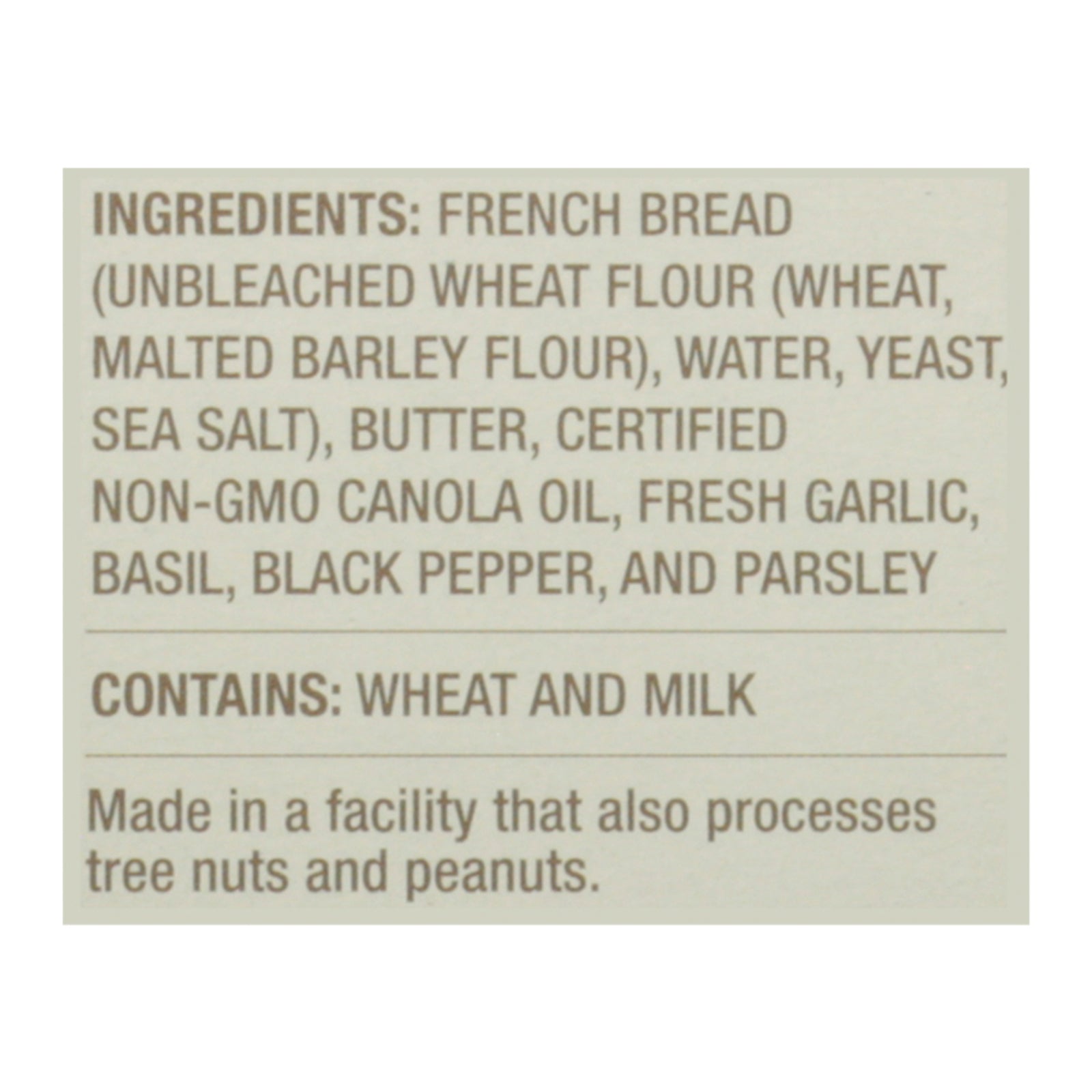 Olivia's - Croutons Butter&garlic - Case of 6 - 5 OZ