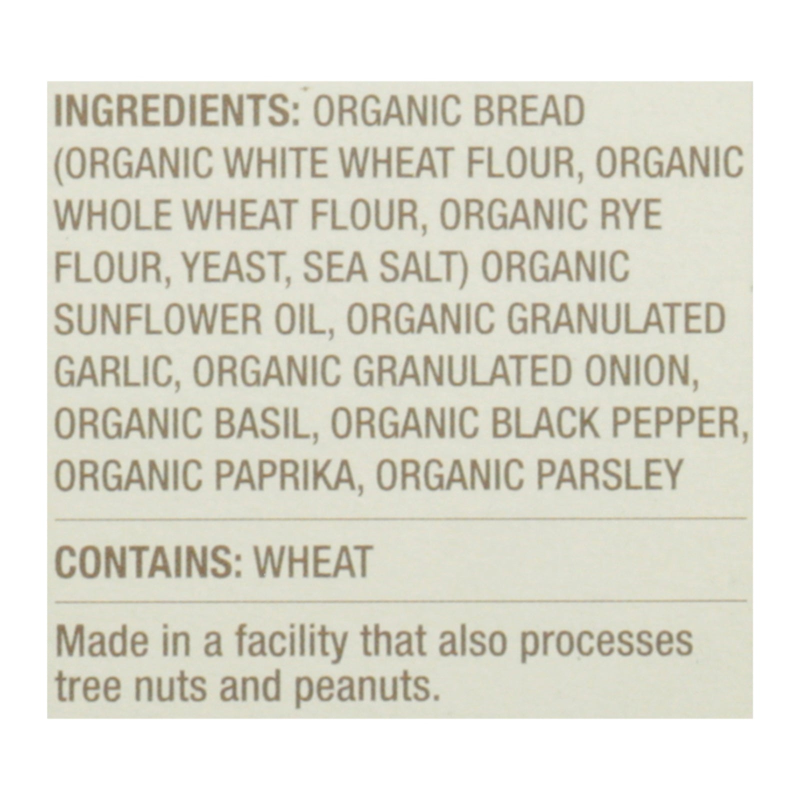 Olivia's - Croutons Garl & Herb - Case of 6 - 4.5 OZ