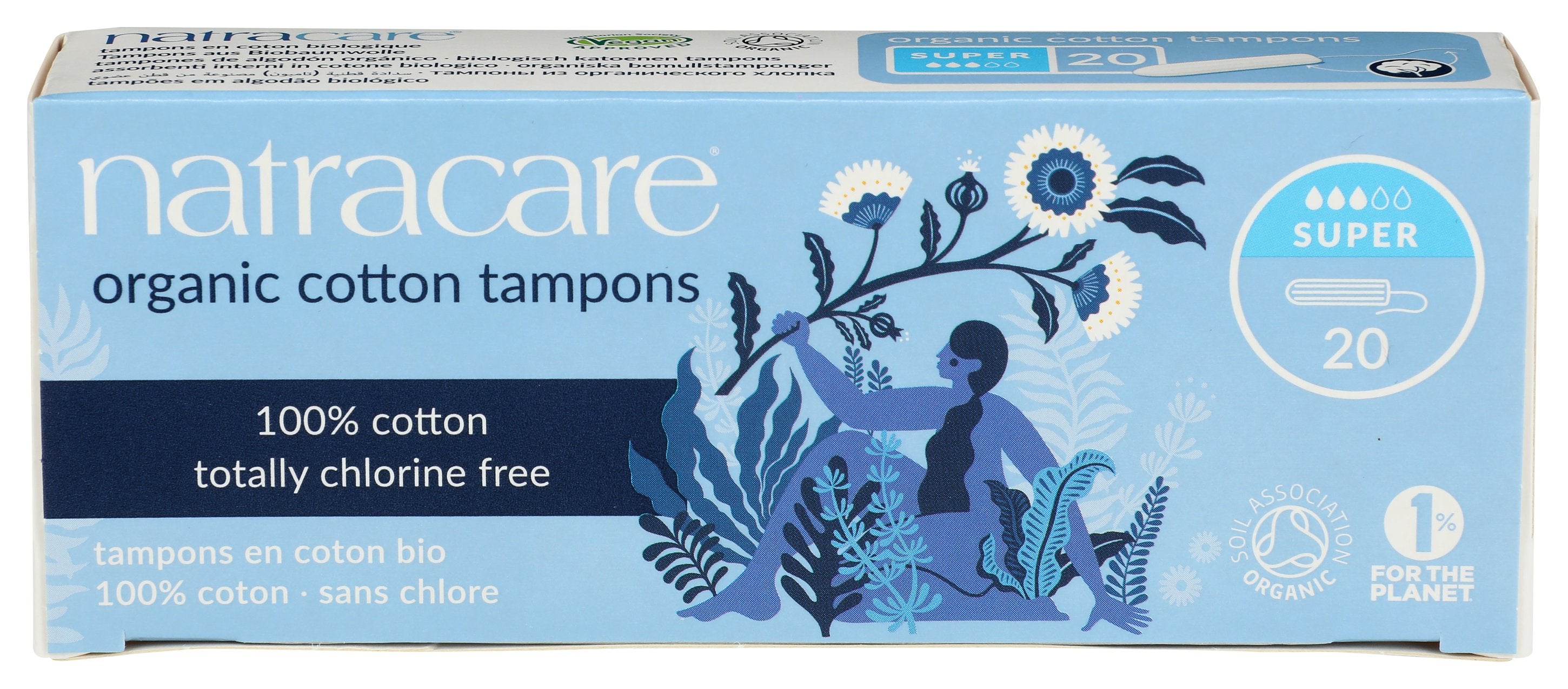 NATRACARE TAMPON SUP NON APP - Case of 3