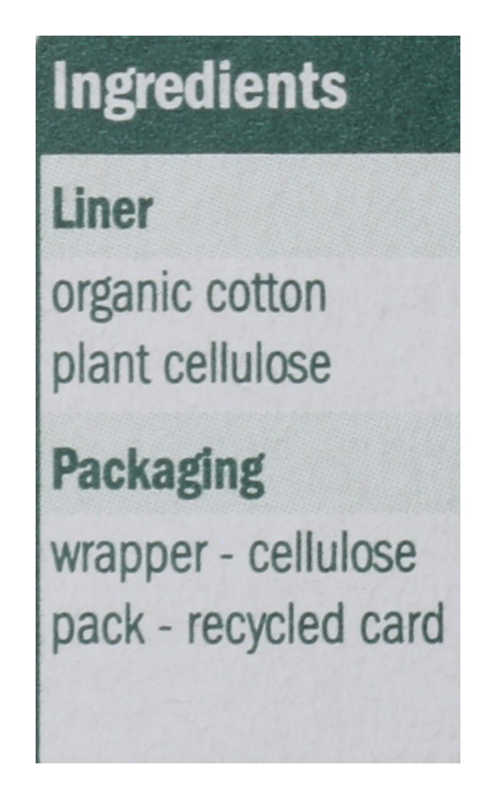 NATRACARE PANTY LINER WRAPPED - Case of 5