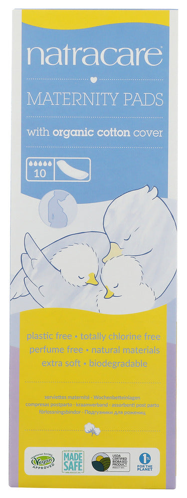 Natracare New Mother Natural Maternity Pads - 10 Pads