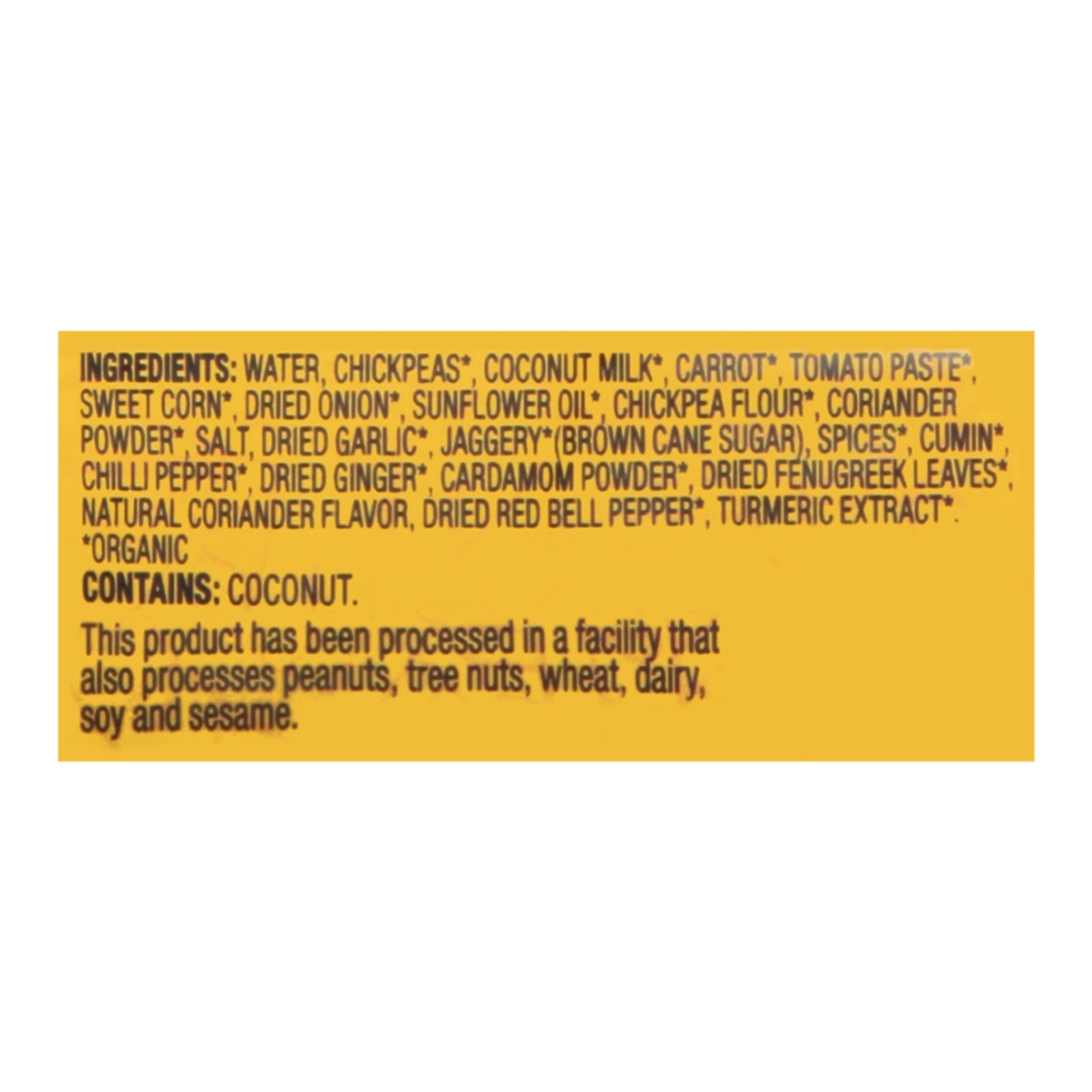 Tasty Bite - Masala Tikka Chickpea - Case Of 6-10 Oz