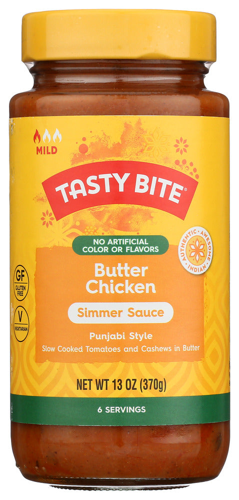 Tasty Bite Simmer Sauce Butter Chicken - Case of 6 - 13 OZ