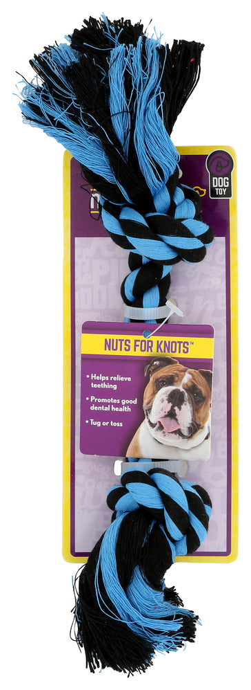 Multipet Dog Toy Nuts for Knot with 2 knots - Case of 3