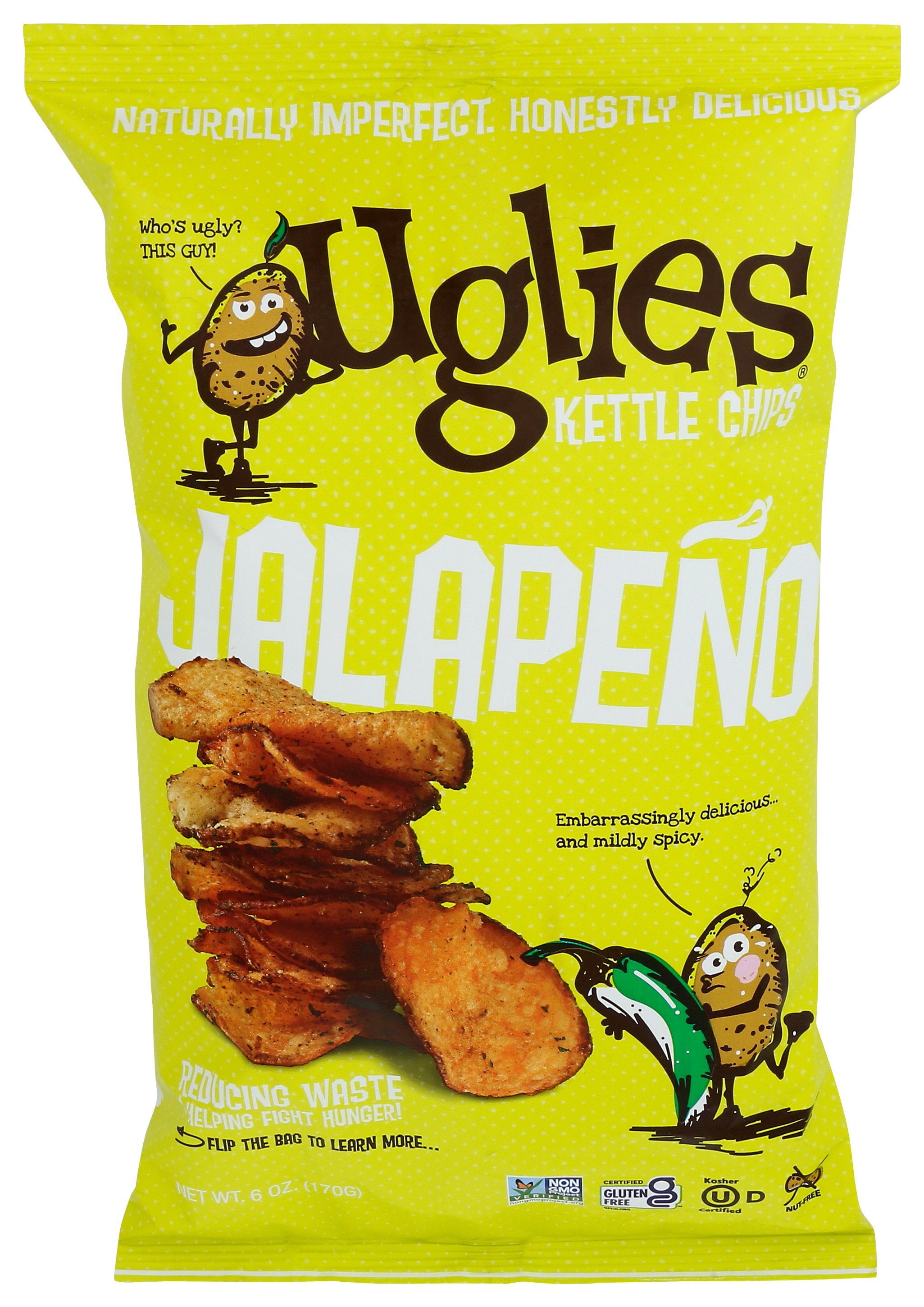 UGLIES CHIP KETTLE JALAPENO - Case of 12