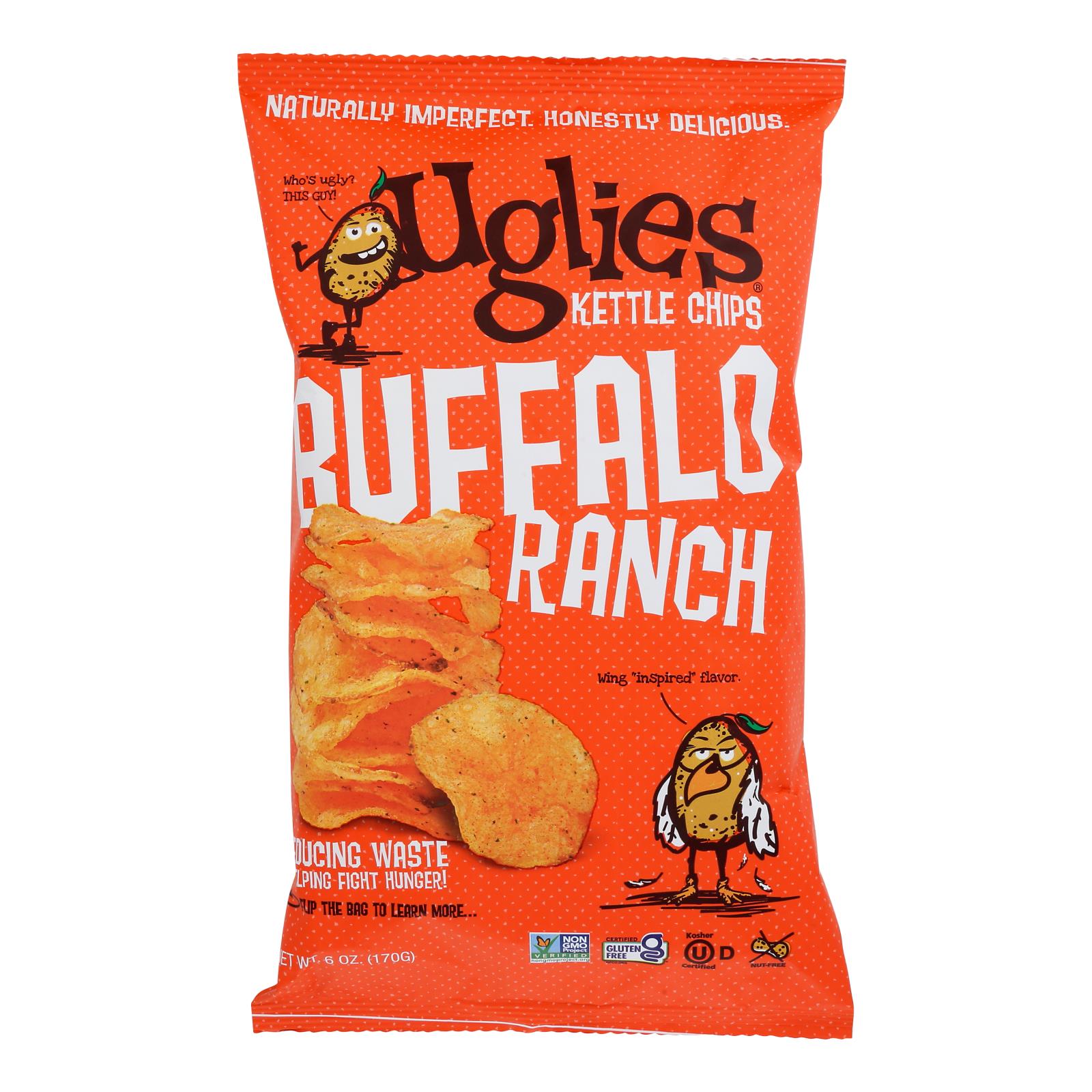 Uglies - Pot Chips Buffalo Ranch - Case of 12-6 OZ