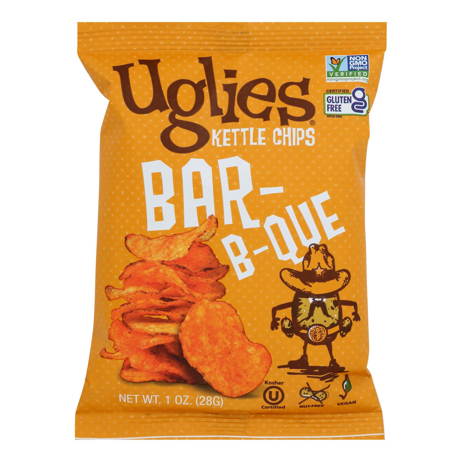 Uglies - Potato Chips BBQ- Case of 32 - 1 OZ