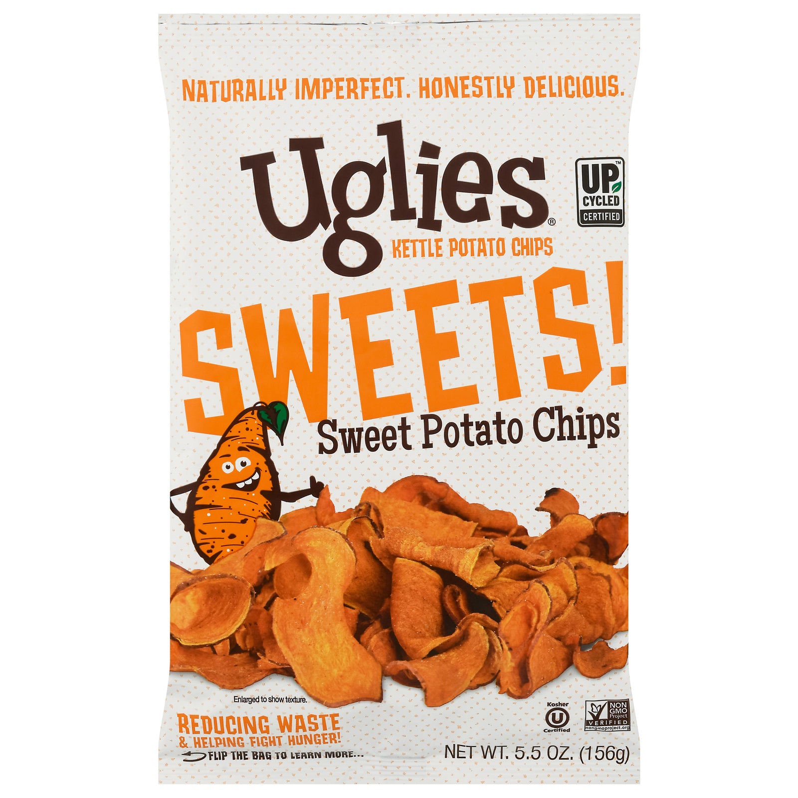 Uglies - Sweet Pot Chips Sea Salt - CS of 12-5.5 OZ