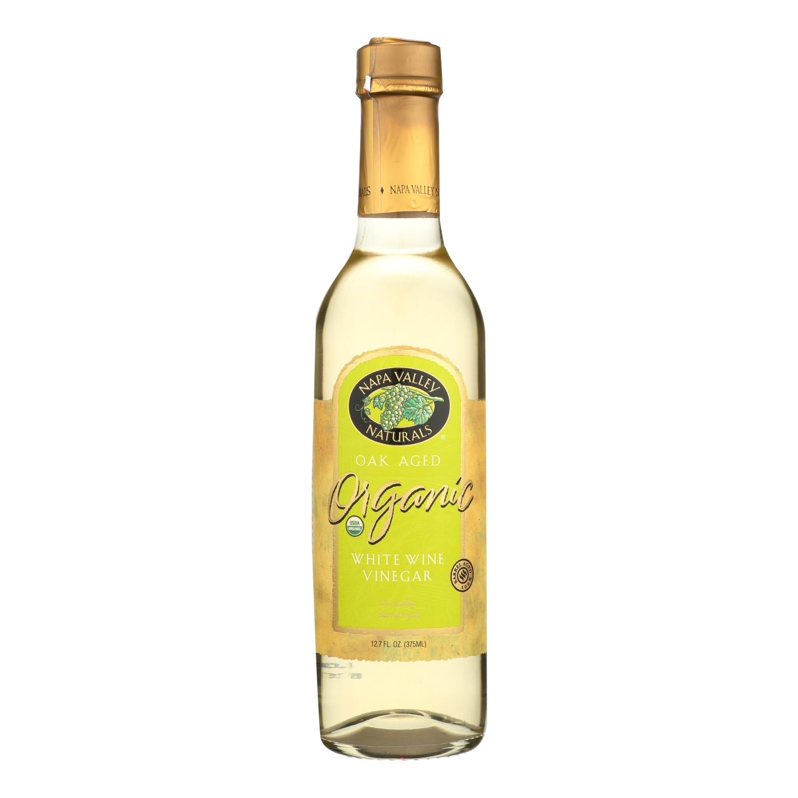 Napa Valley Naturals Organic White Wine - Vinegar - Case Of 12 - 12.7 Fl Oz.