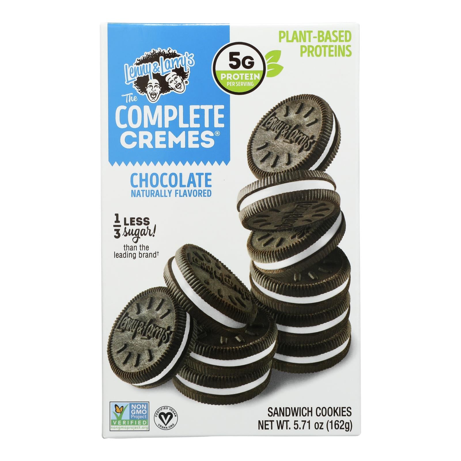 Lenny & Larry's - Creme Cookie Chocolate - Case Of 9-5.71 Oz