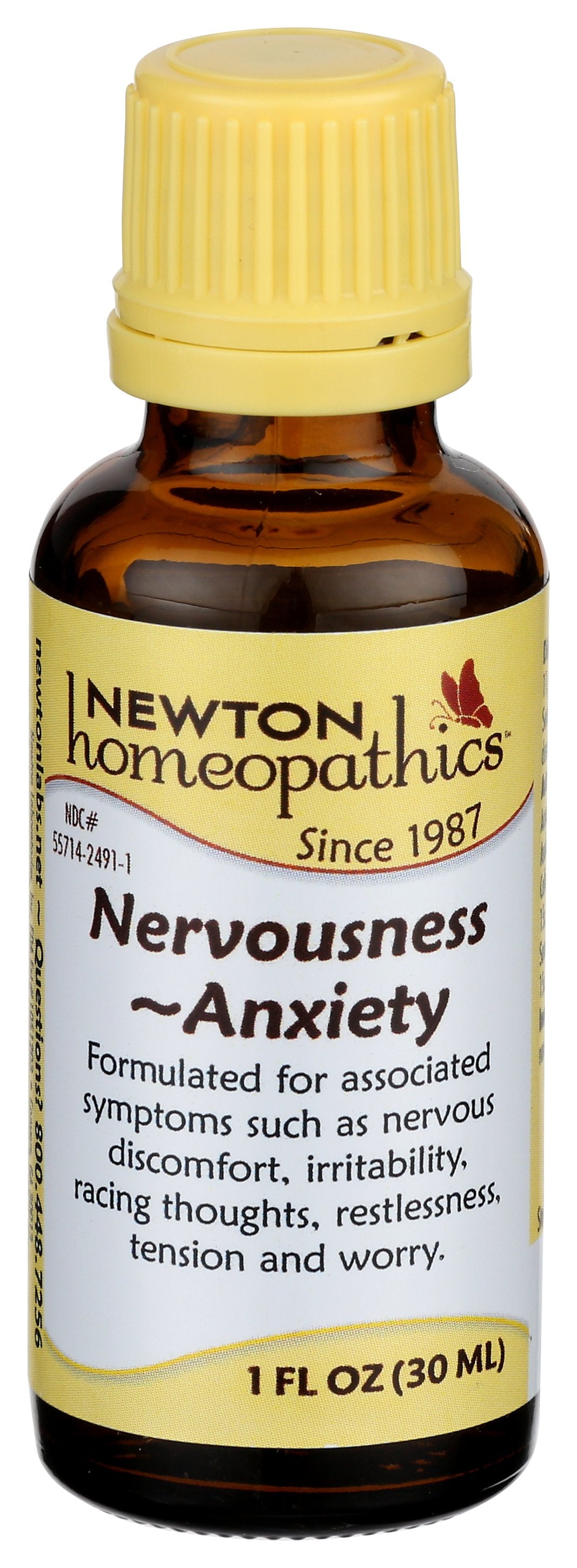 NEWTON HOMEOPATHICS NERVOUSNESS ANXIETY