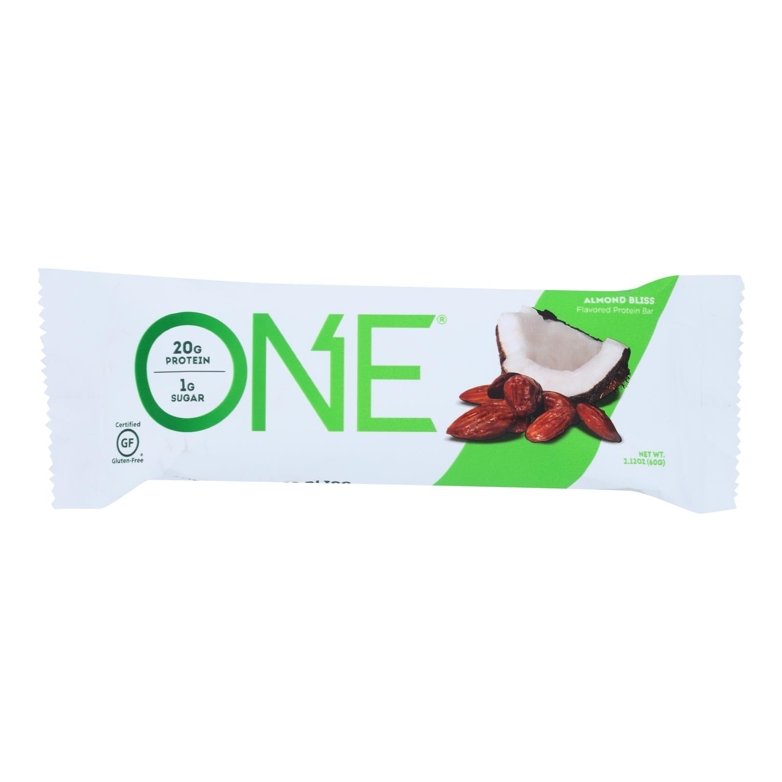 One's Almond Bliss Protein Bar - Case Of 12 - 60 Grm