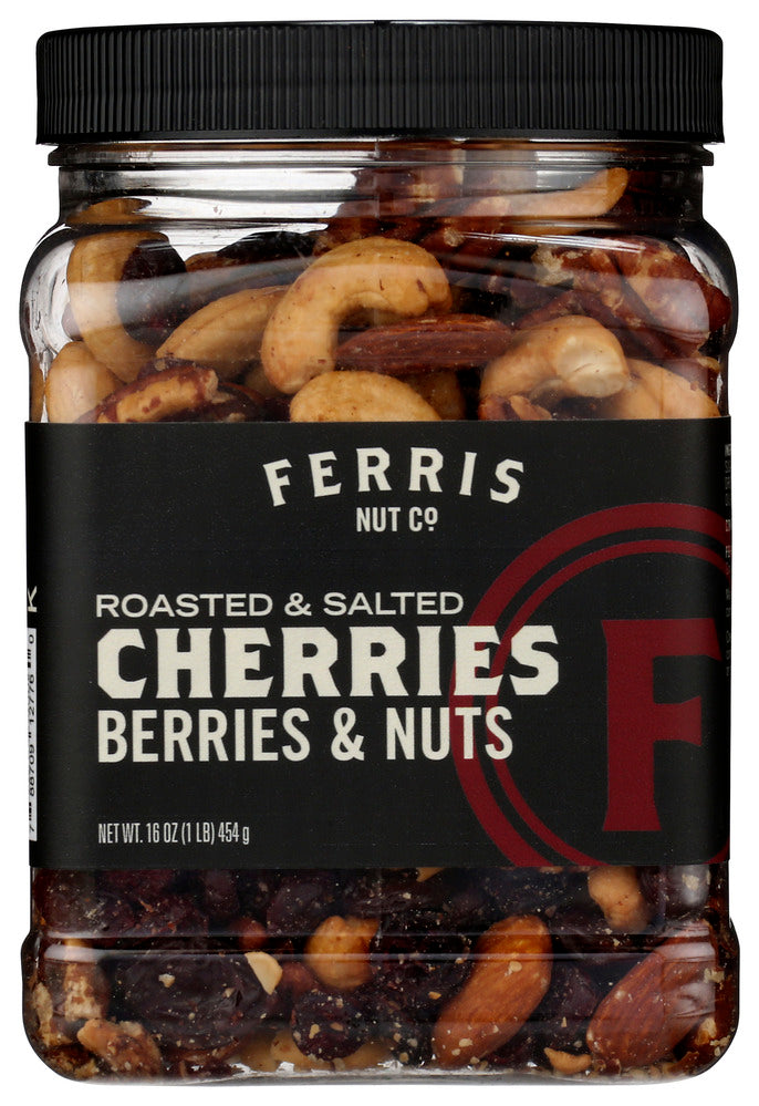 Ferris Nut Co Mix Berries Cherries Nuts - Case of 12 - 16 OZ