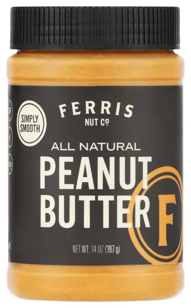 Ferris Coffee & Nut Peanut Butter Smooth - Case of 6 - 14oz