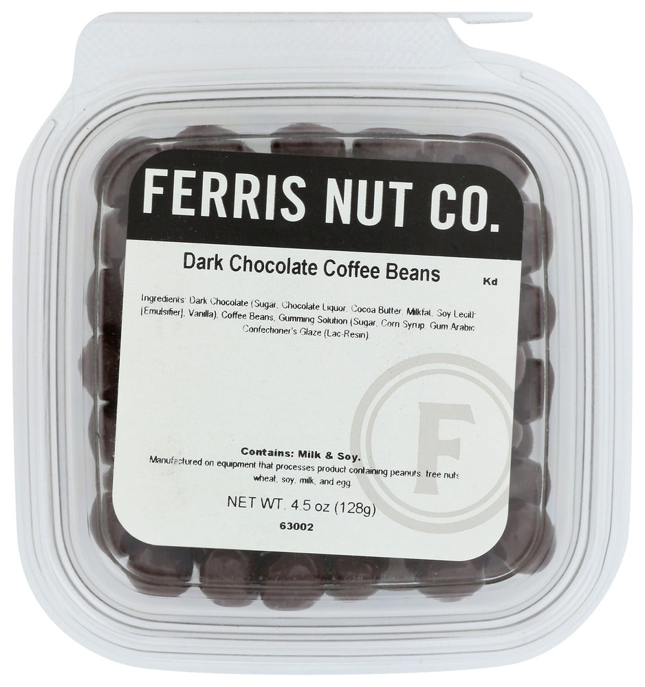 Ferris Nut Co Beans Dark Choc Espresso - Case of 12 - 4.5 OZ