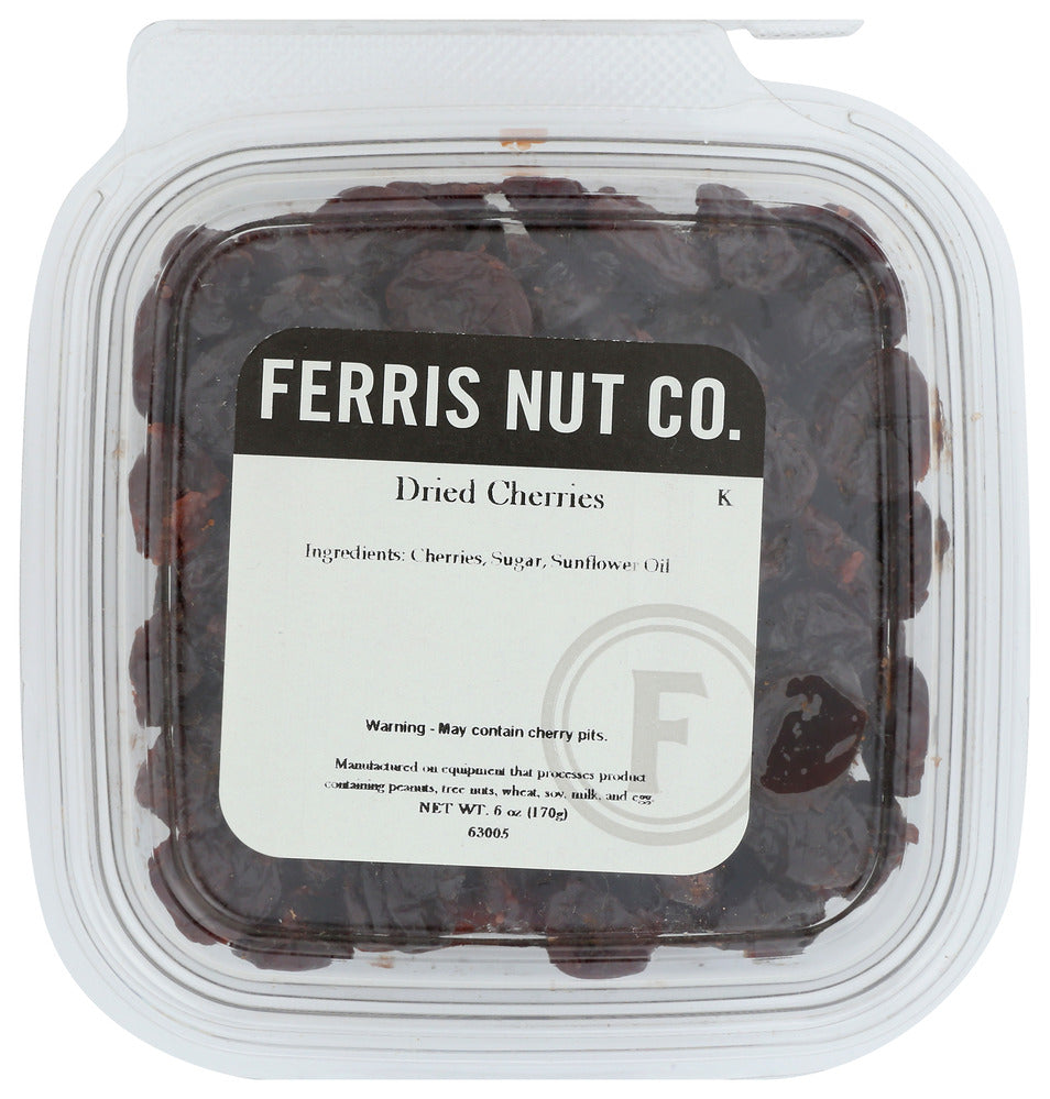 Ferris Nut Co. Dried Cherries - Case of 12 - 6 oz