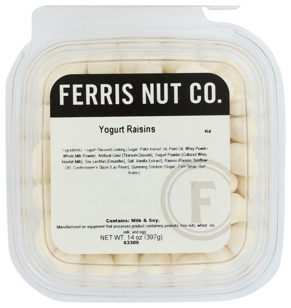 Ferris Nut Co. Yogurt Raisins - Case of 12 - 14 oz
