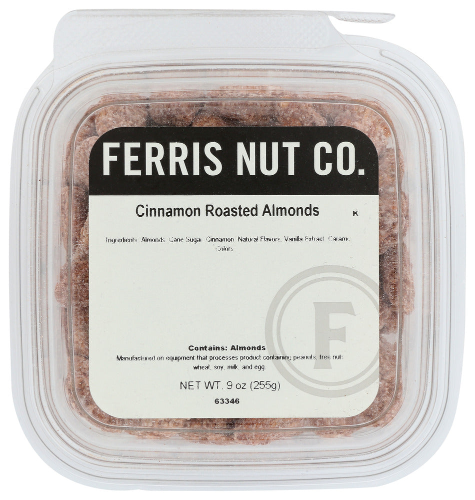 Ferris Nut Co Almonds Cinnamon Roasted - Pack of 12 - 10 OZ