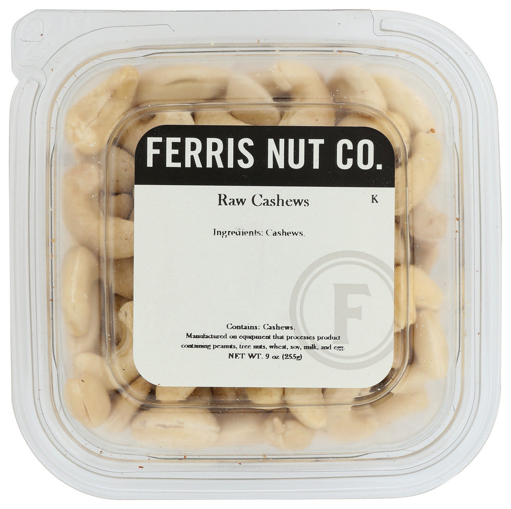 Ferris Nut Co Cashews Raw - Pack of 12 - 9 OZ