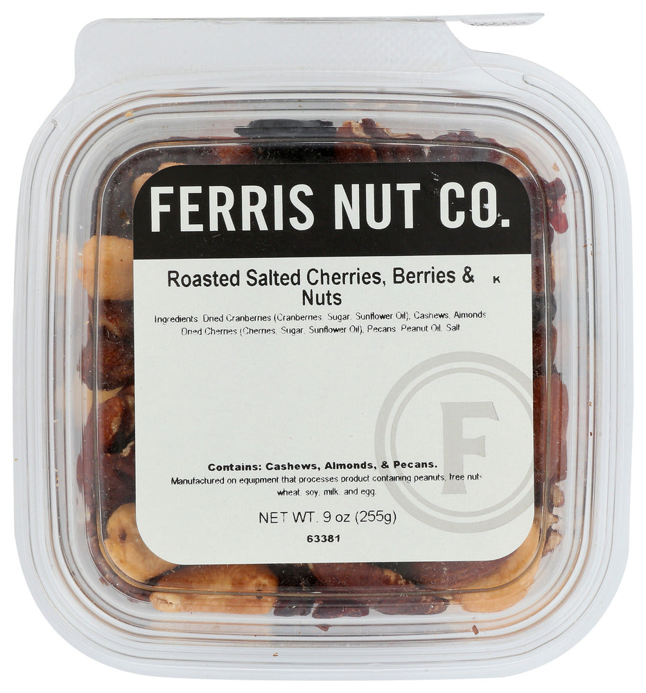 Ferris Nut Co Mix Fruit & Nuts Roasted Salted - Pack of 12 - 9 OZ