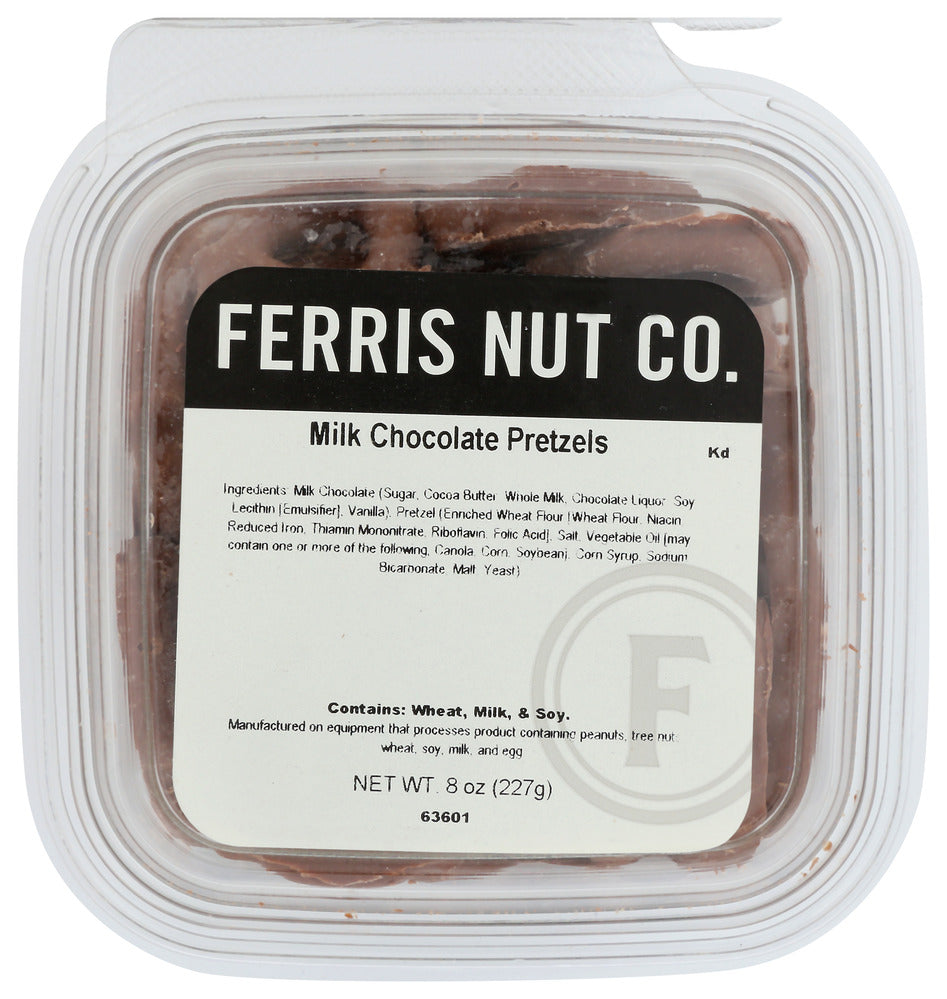 Ferris Nut Co Pretzels Milk Chocolate - Pack of 12 - 8 oz