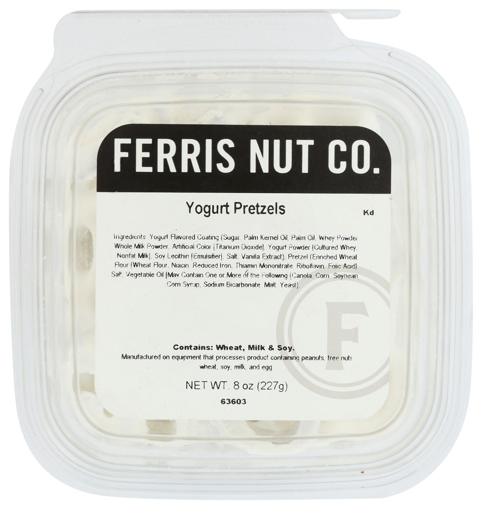 Ferris Coffee & Nut Co. Pretzels Yogurt - Case of 12 - 8 Oz