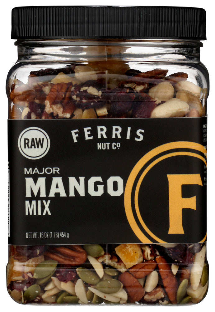 Ferris Nut Co Mix Mango Raw Major - Pack of 12 - 16 Oz