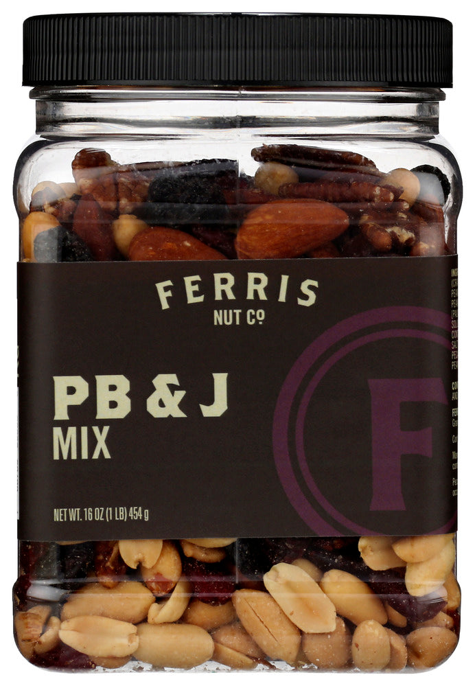 Ferris Nut Co Mix Pb & J - Pack of 12 - 16 Oz