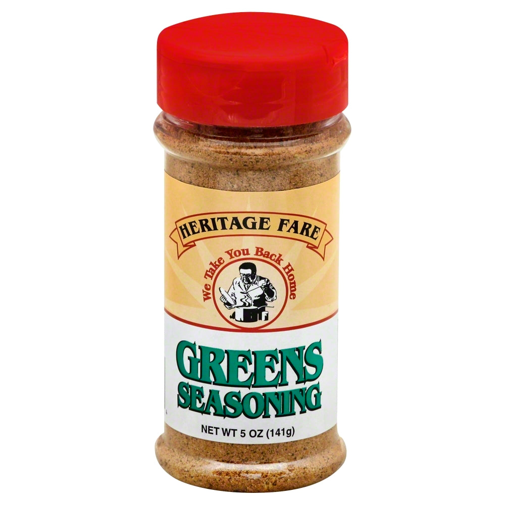Heritage Fare Seasoning Greens - Case of 12 - 5oz