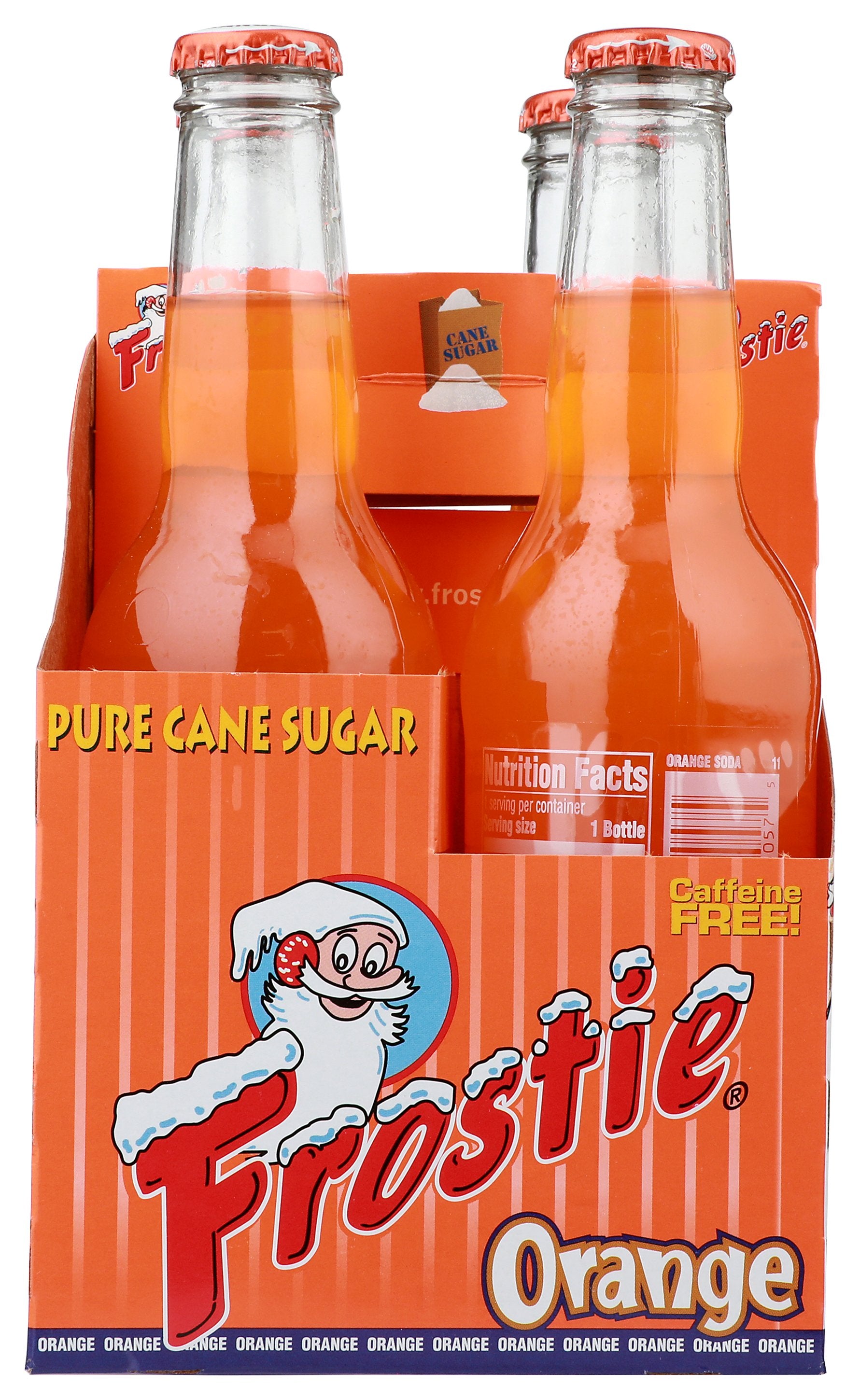 FROSTIE SODA 4PK ORANGE - Case of 6