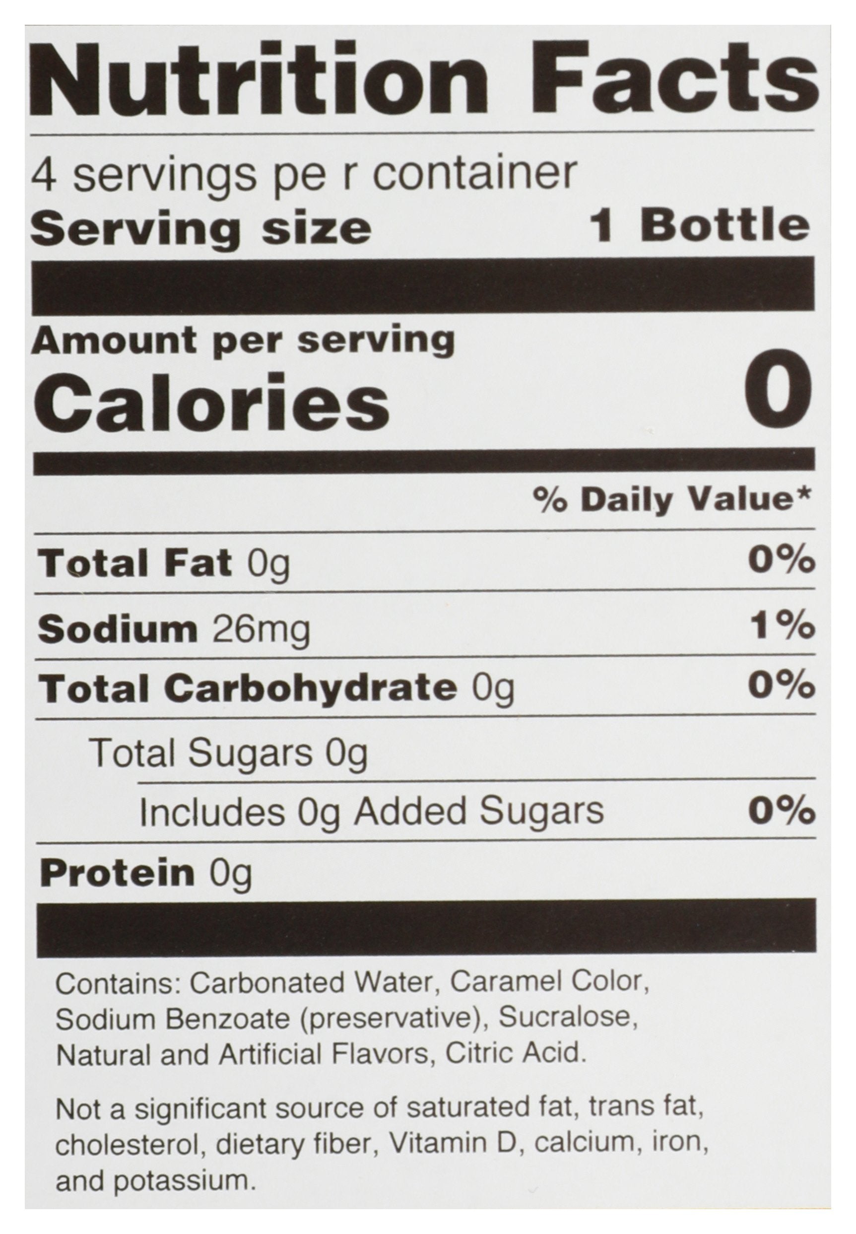 FROSTIE SODA 4PK DIET ROOT BEER - Case of 6