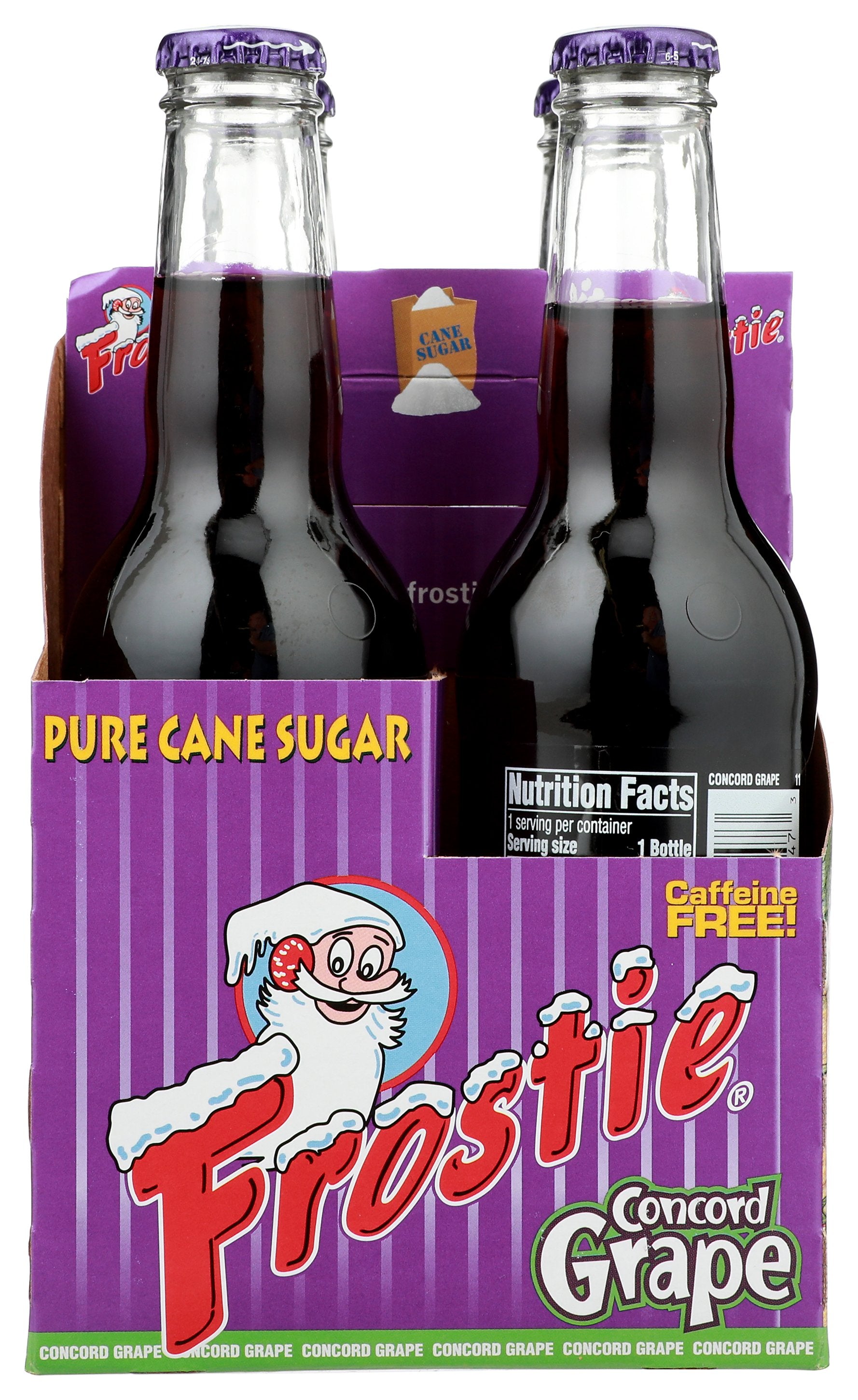 FROSTIE SODA 4PK CONCORD GRAPE - Case of 6