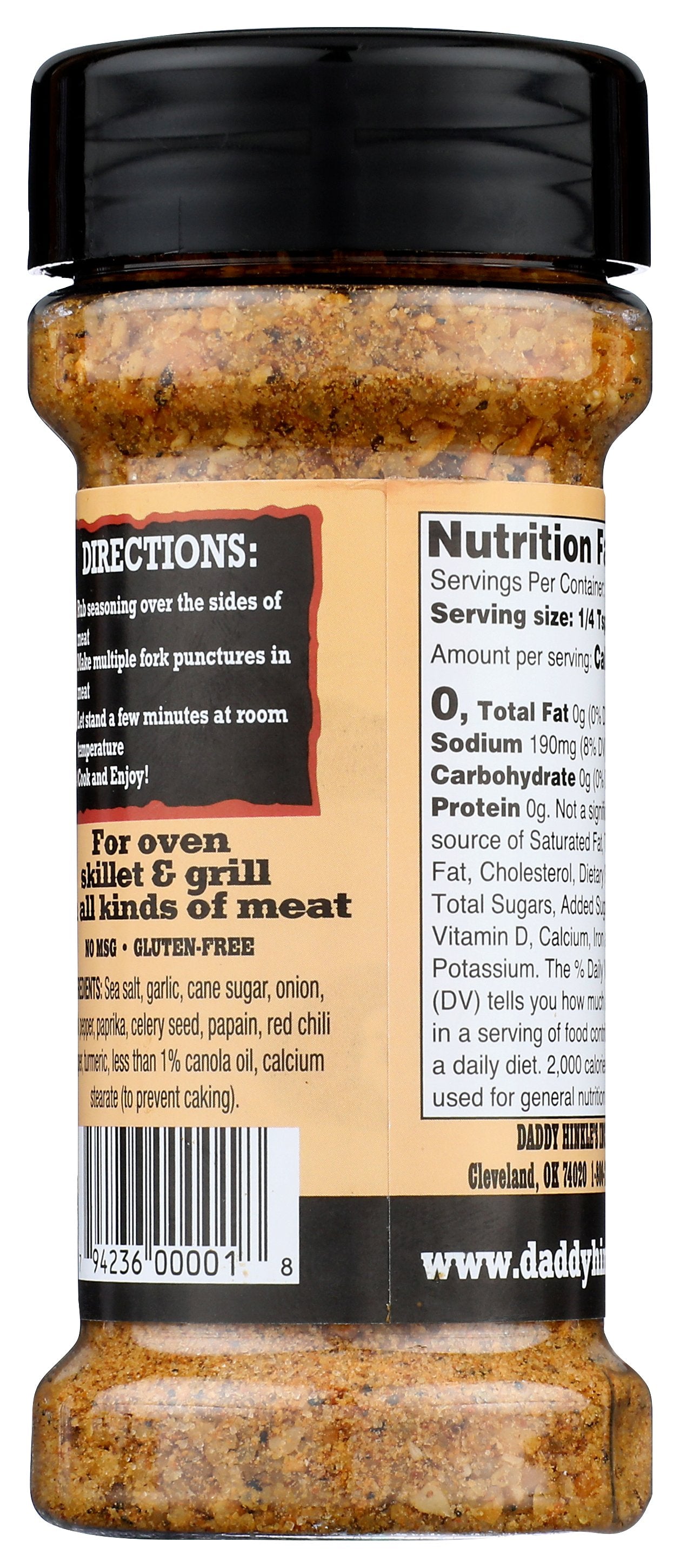 DADDY HINKLE MARINADE ORIGNL - Case of 6