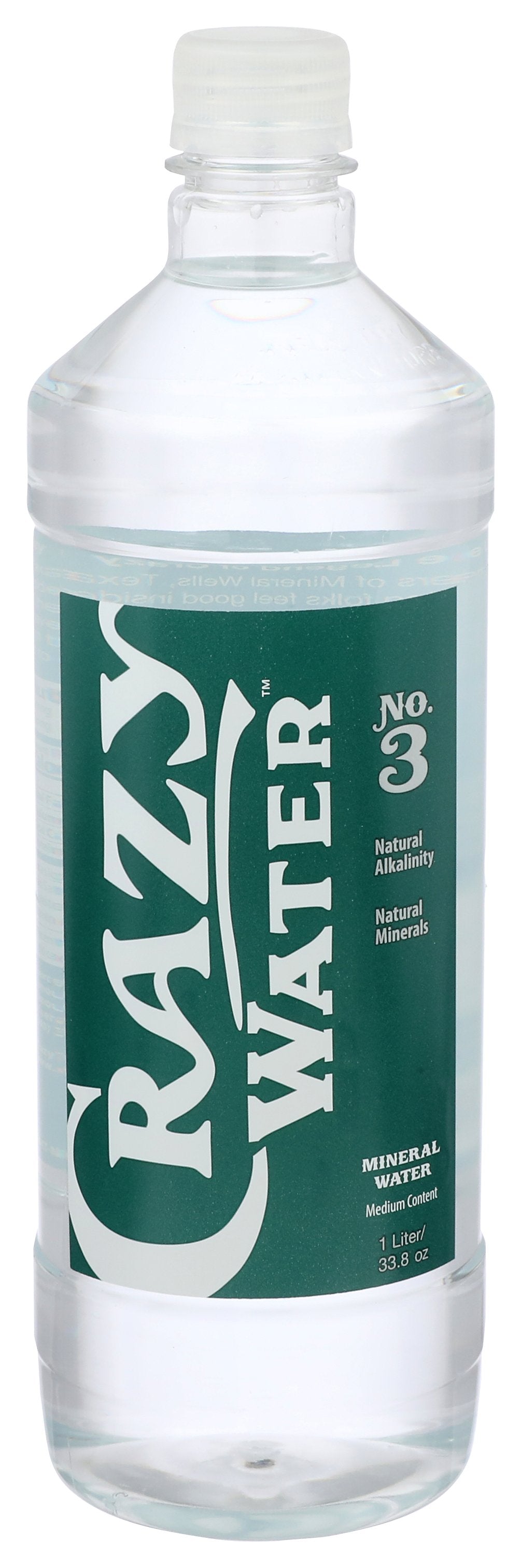 CRAZY WATER WATER NO 3 NTRL MNRL DEEP WELL - Case of 12
