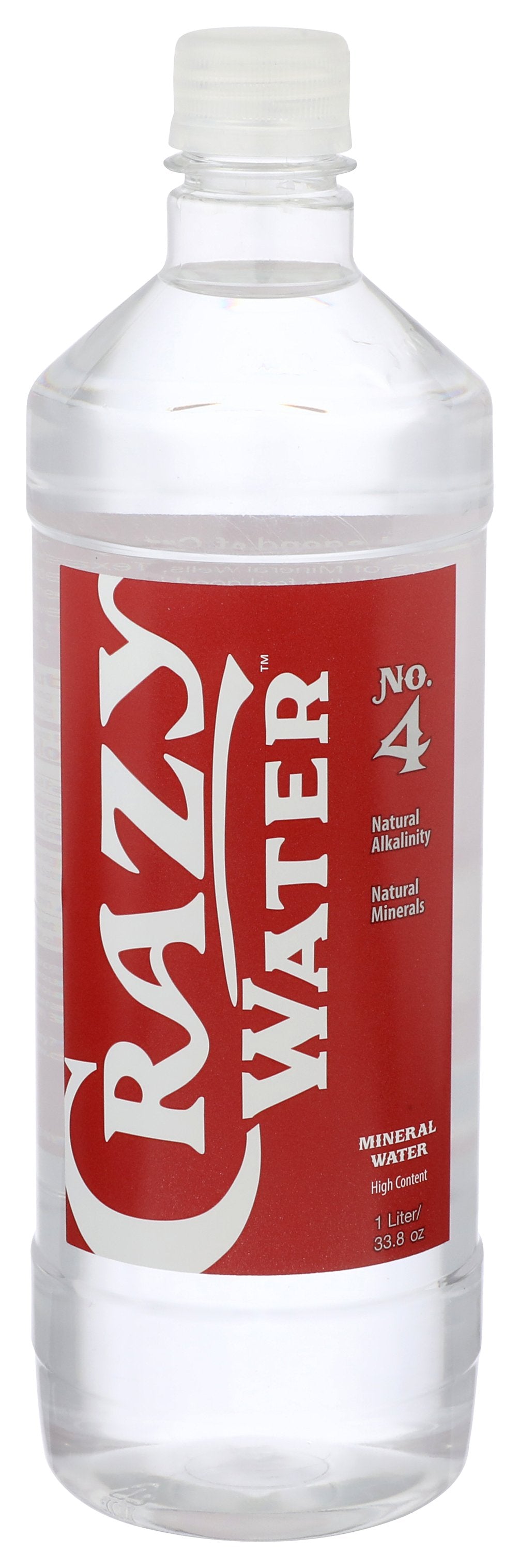 CRAZY WATER WATER NO 4 NTRL MNRL HIGH CNTN - Case of 12