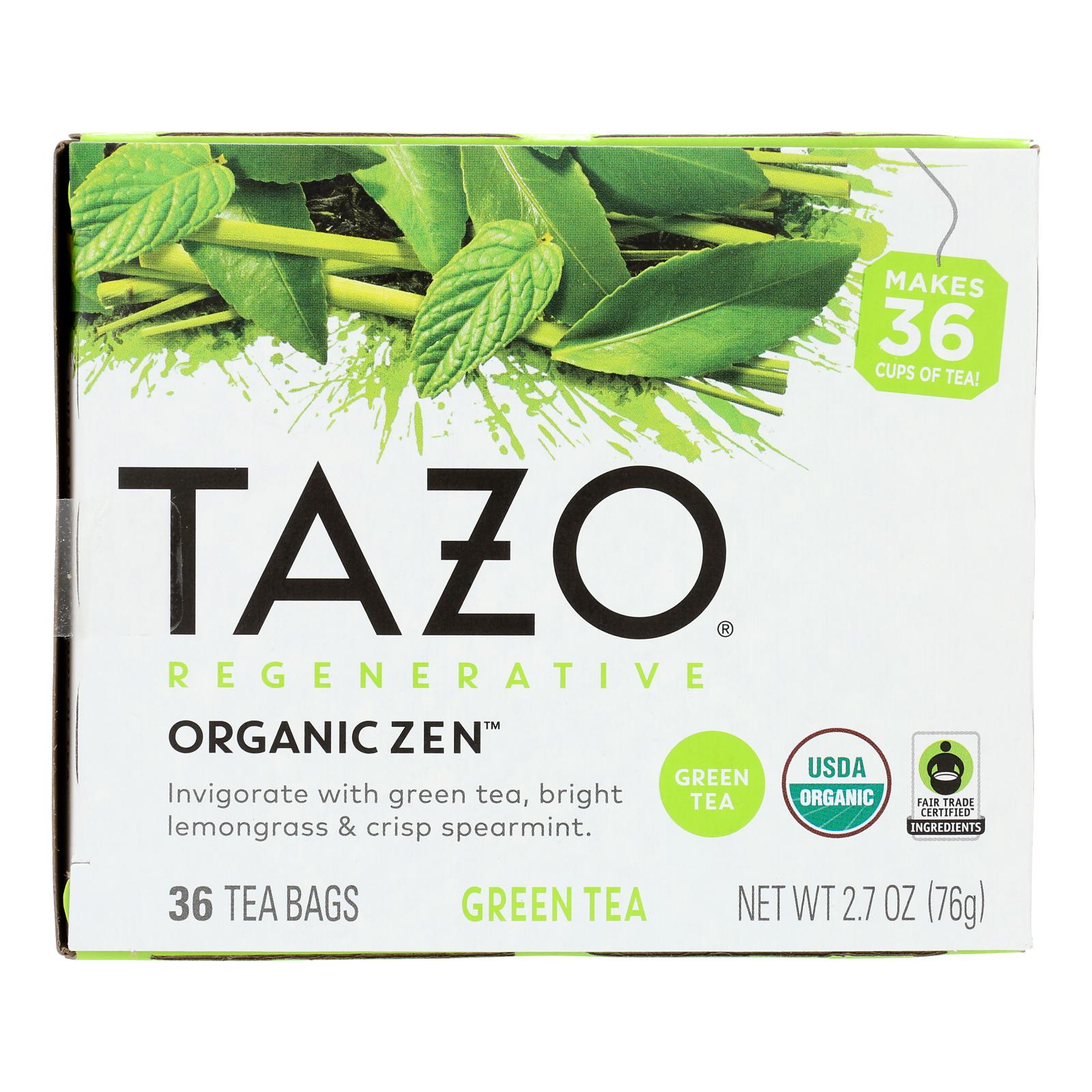 Tazo Tea - Tea Zen - Case of 4-36 BAG