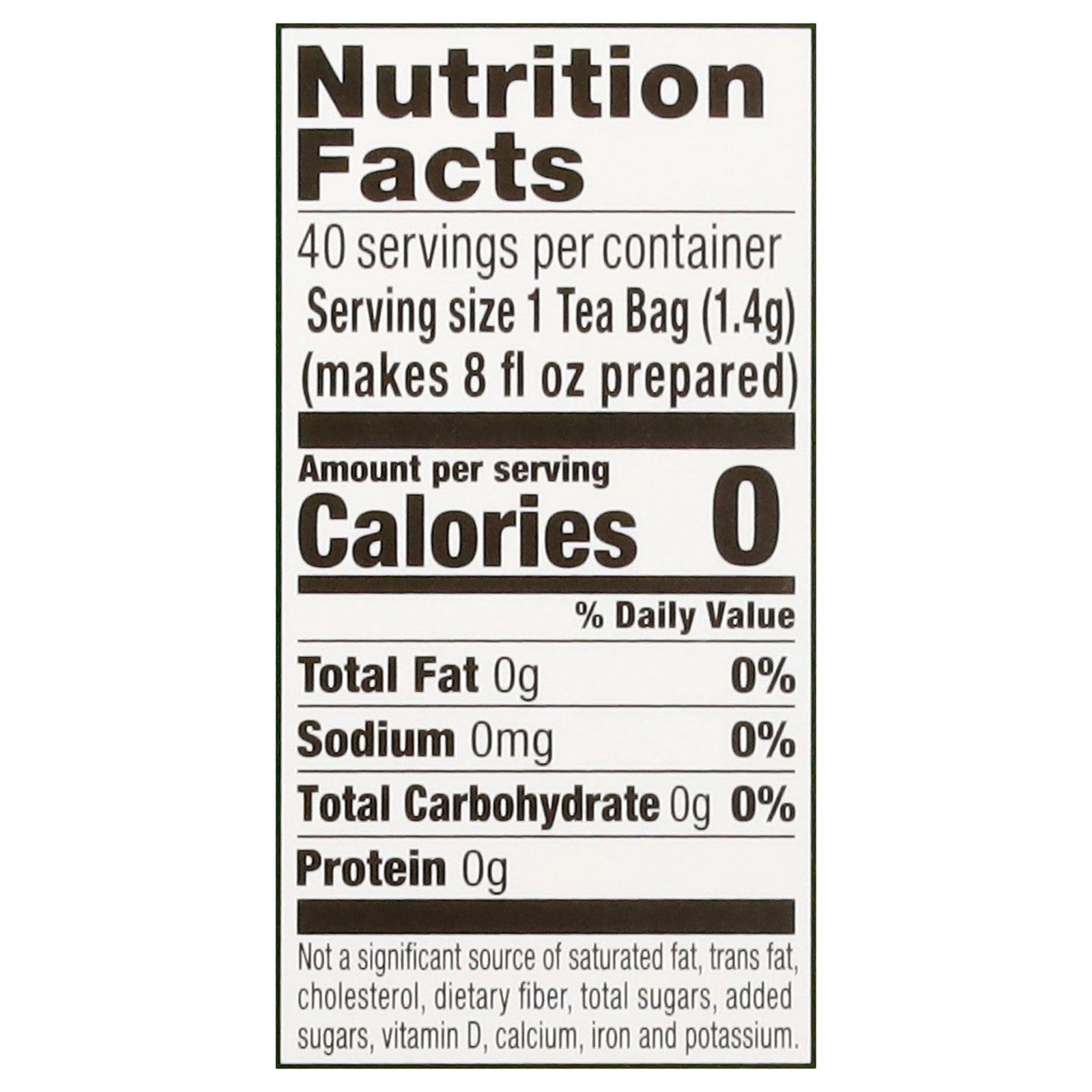 Lipton - Tea Green Decaffeinated - CS of 6-40 CT