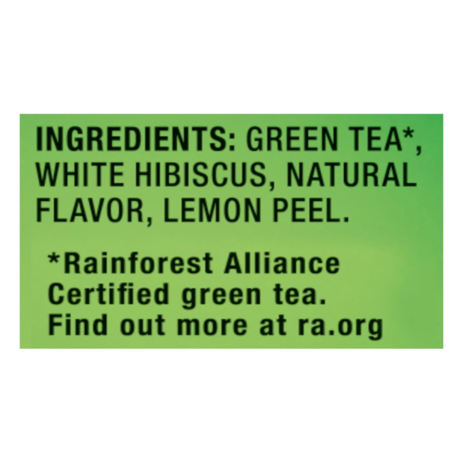 Lipton - Tea Green Lemon - CS of 6-20 CT