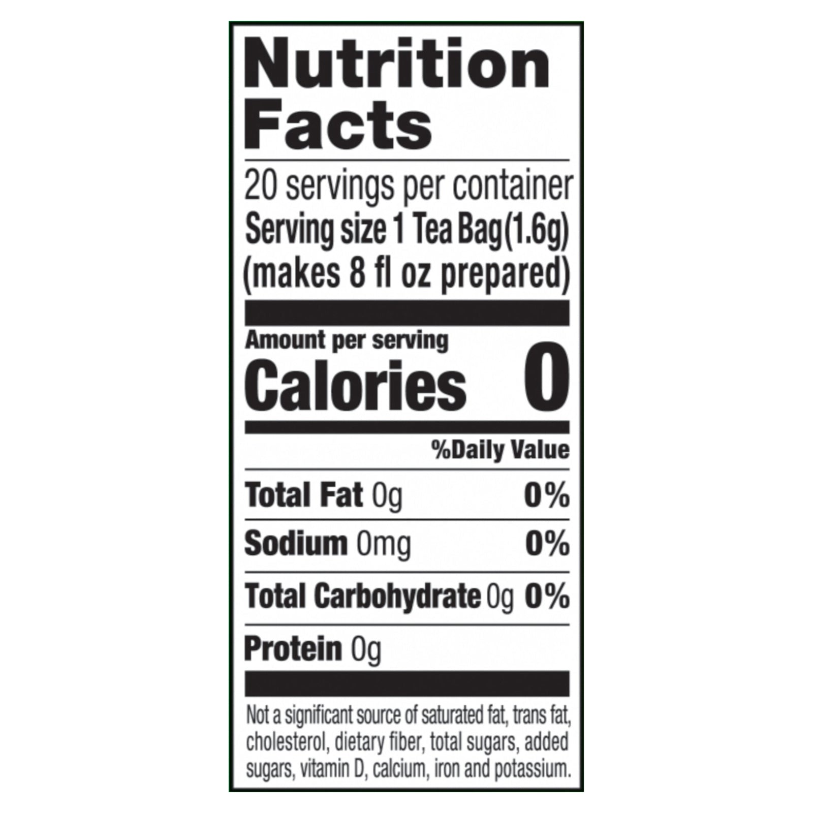 Lipton - Tea Green Honey Ginger - CS of 6-20 CT