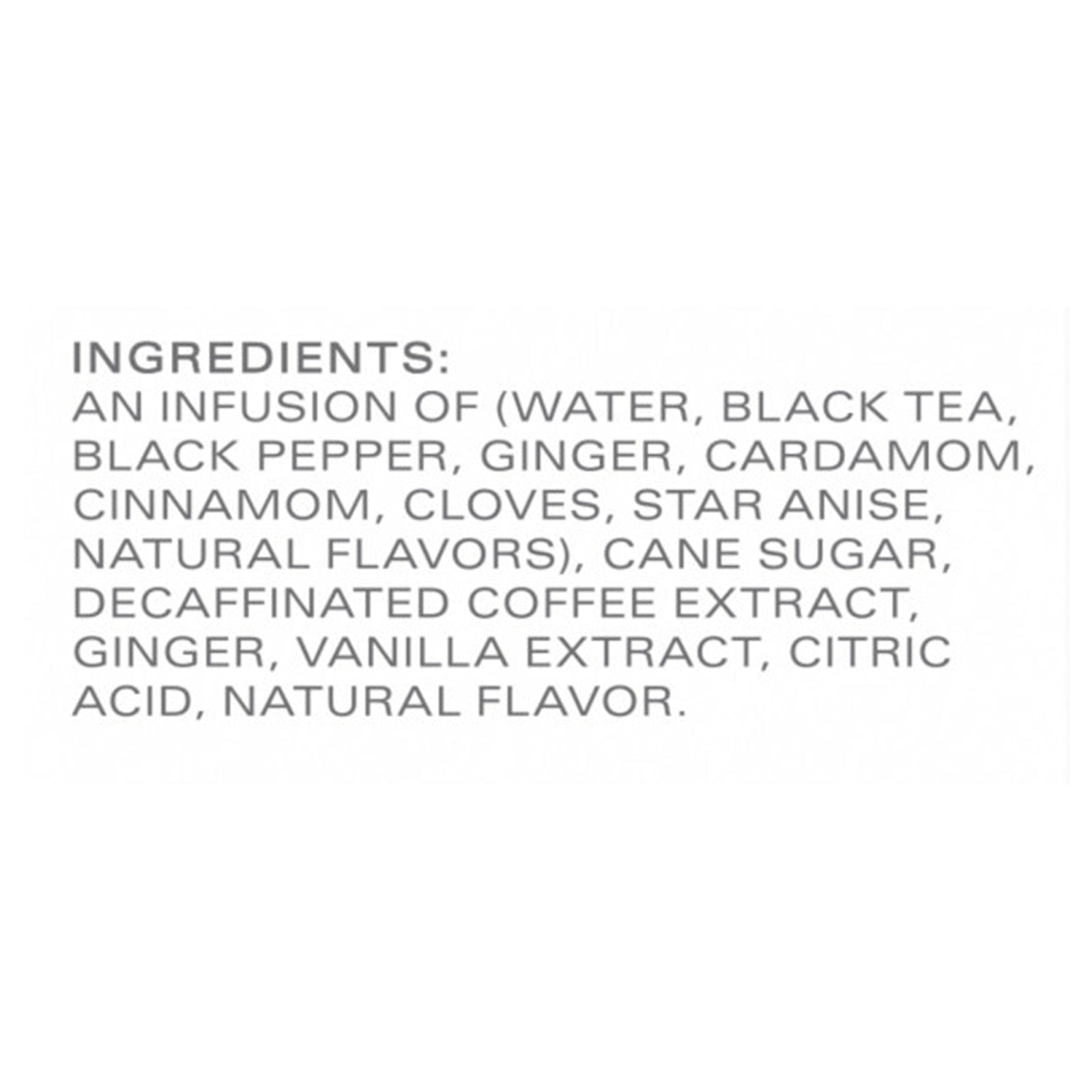 Tazo Tea - Conc Espresso Chai Latte - CS of 6-32 FZ