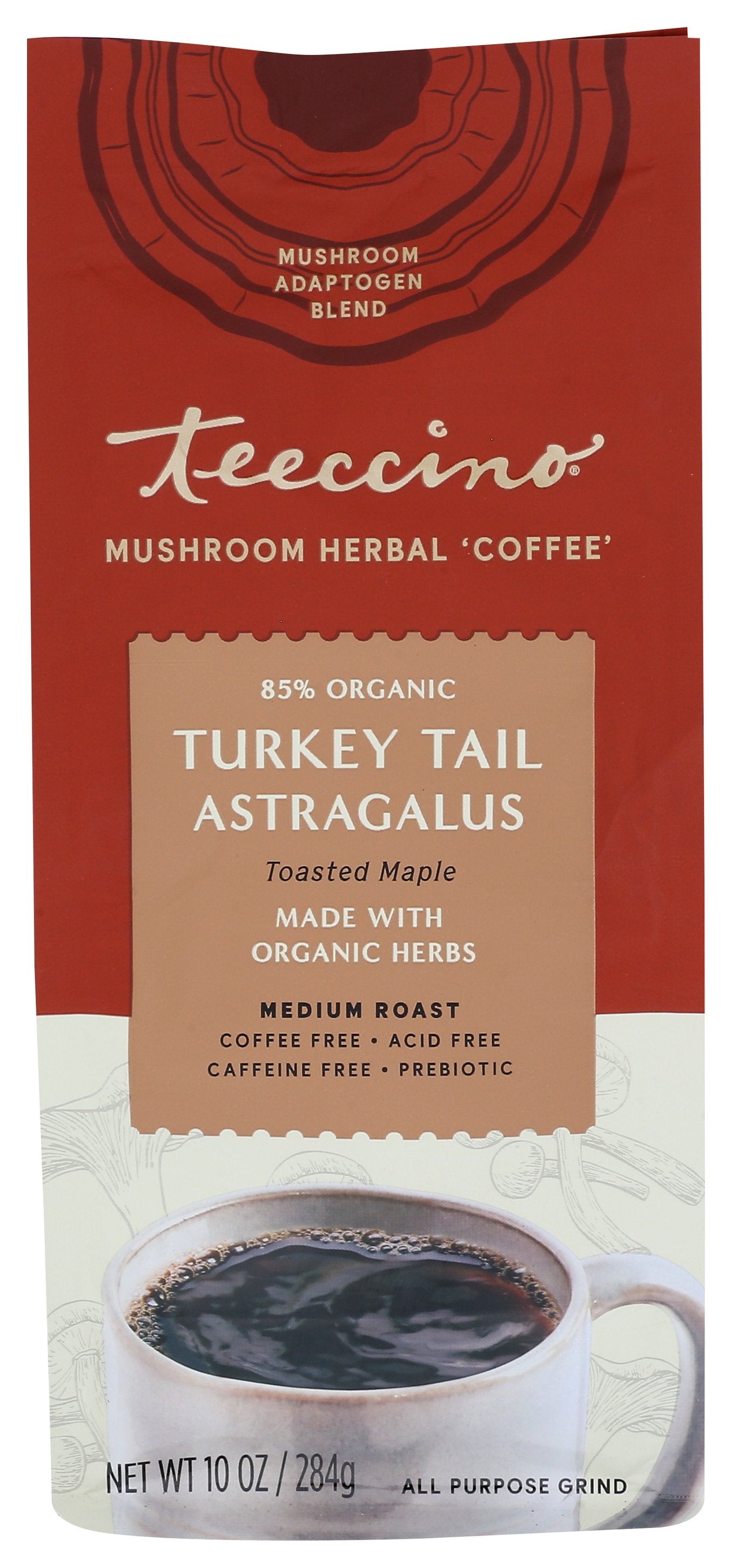 TEECCINO COFFEE ASTRAGALUS MUSHROO - Case of 6