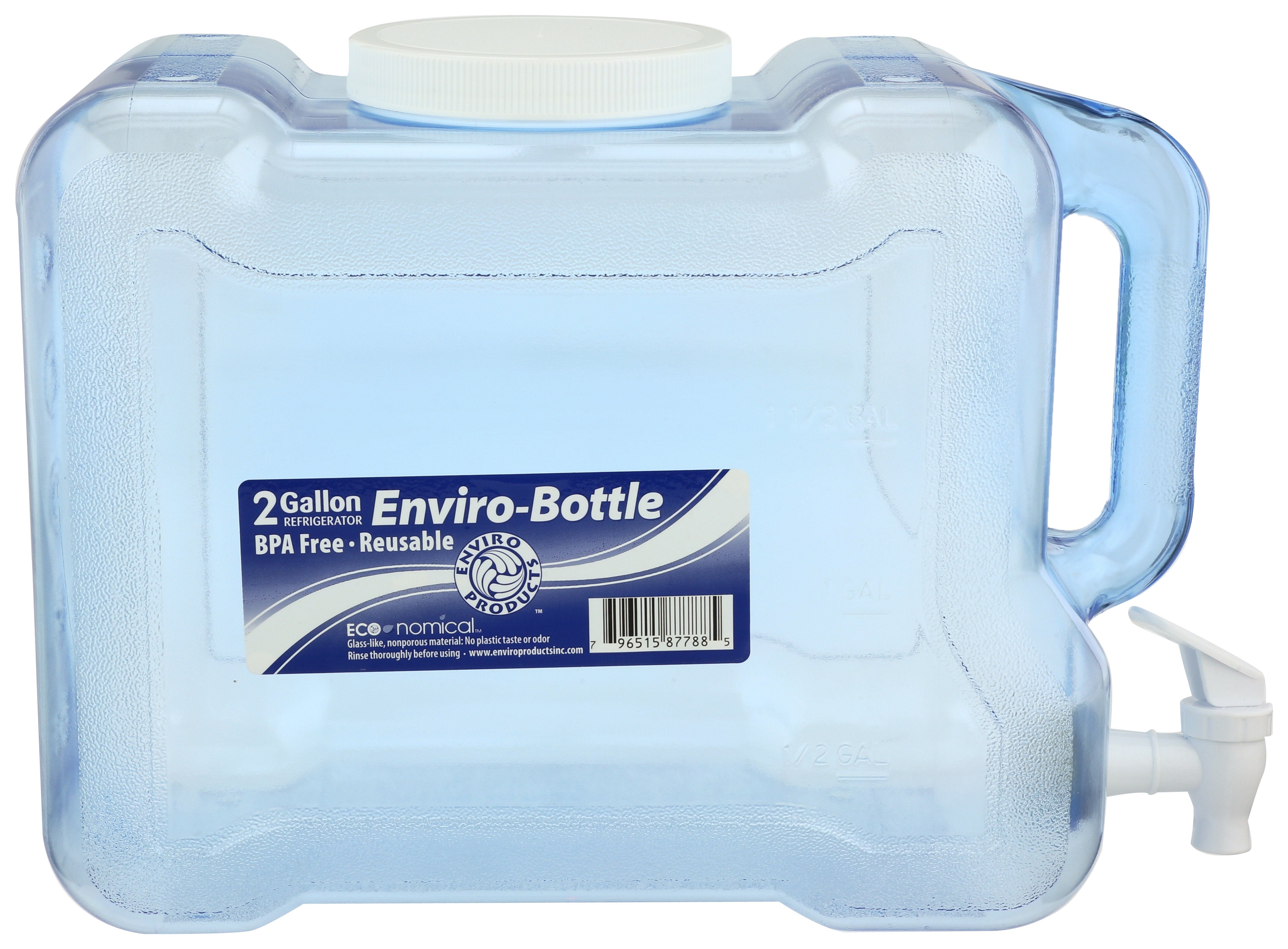 NEW WAVE ENVIRO BOTTLE WITH SPIGOT 2 GAL