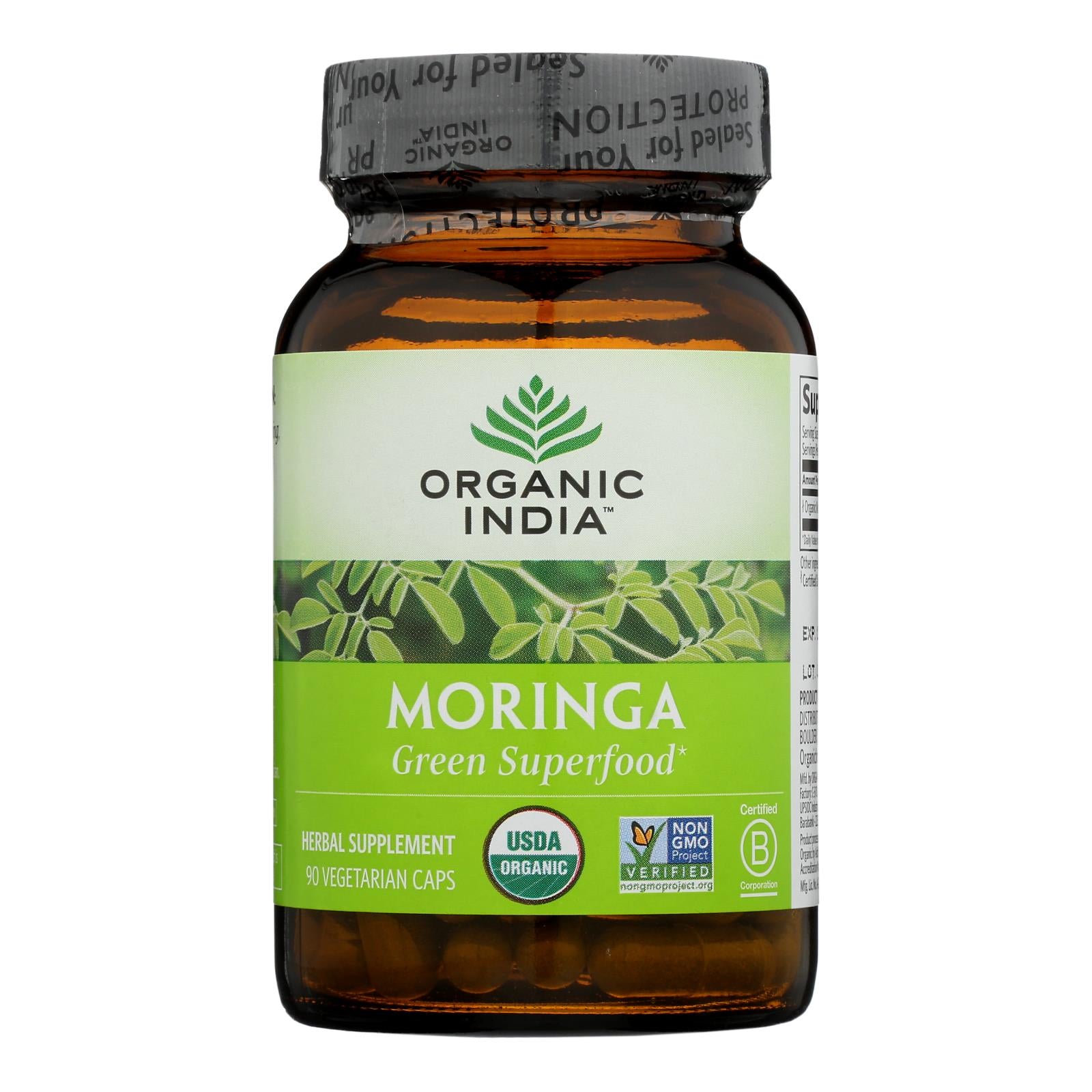 Organic India Moringa - 90 Vcap