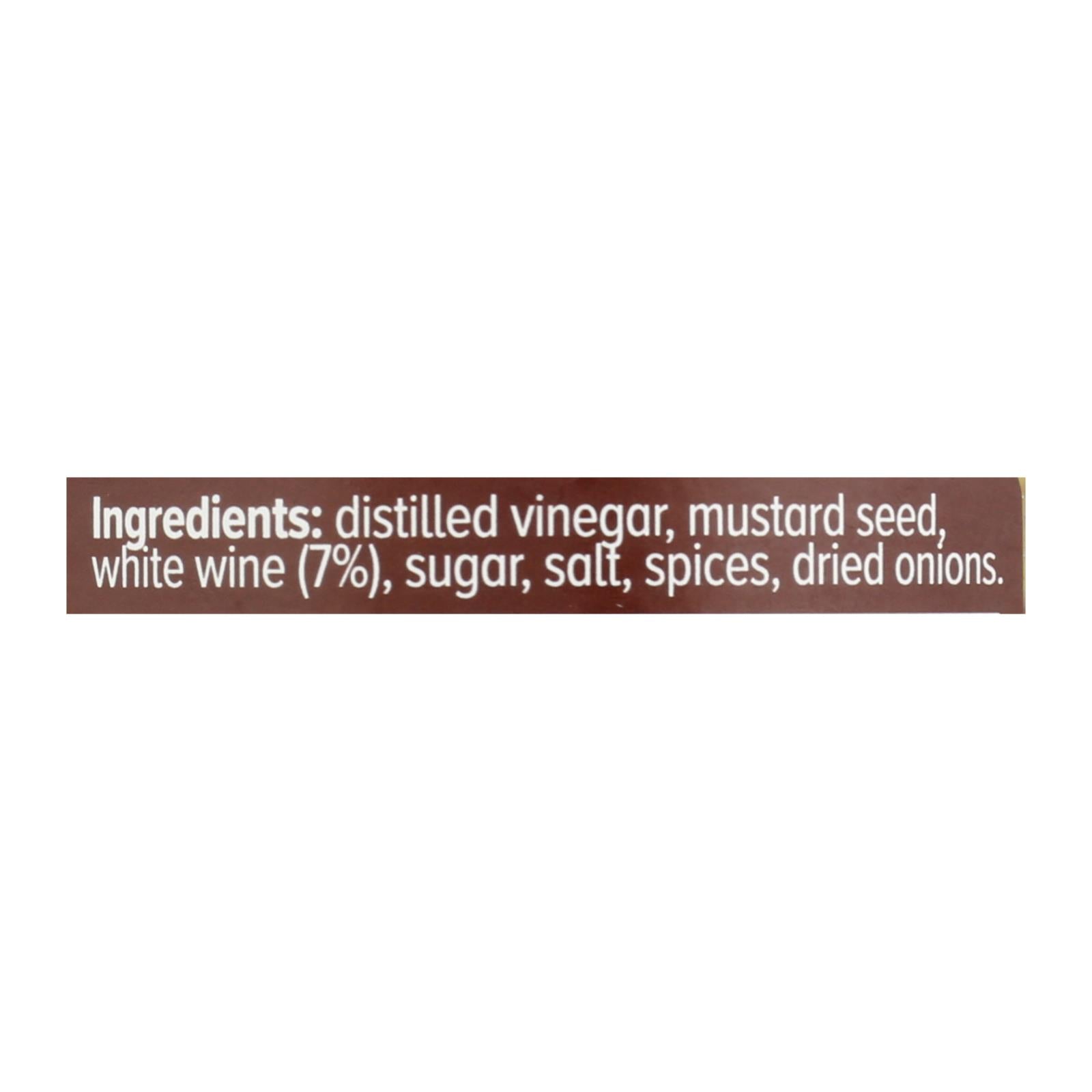 Lowensenf Whole Grain Mustard - Case of 6 - 8.8 OZ