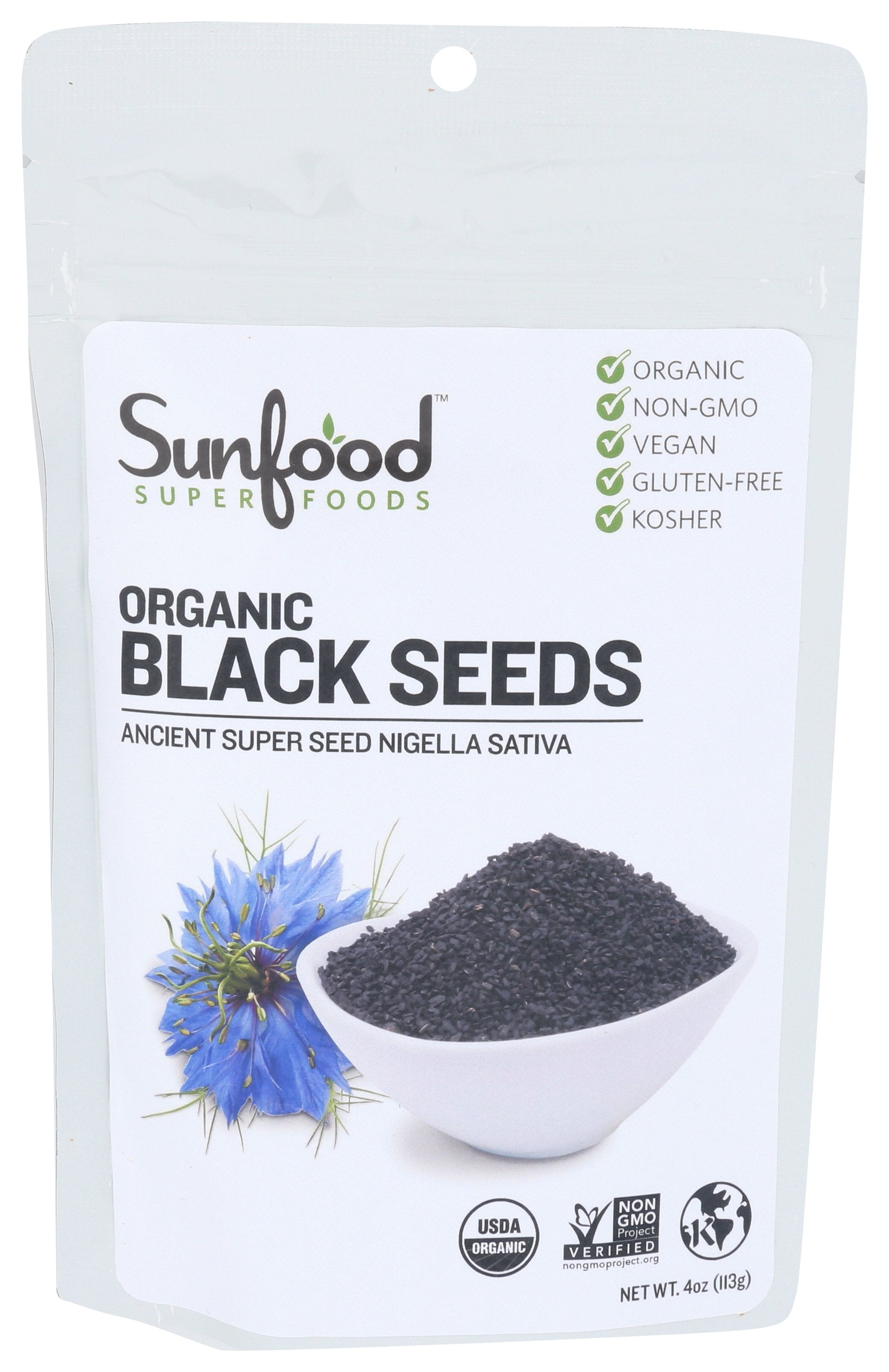 SUNFOOD SUPERFOODS BLACK SEED ORG